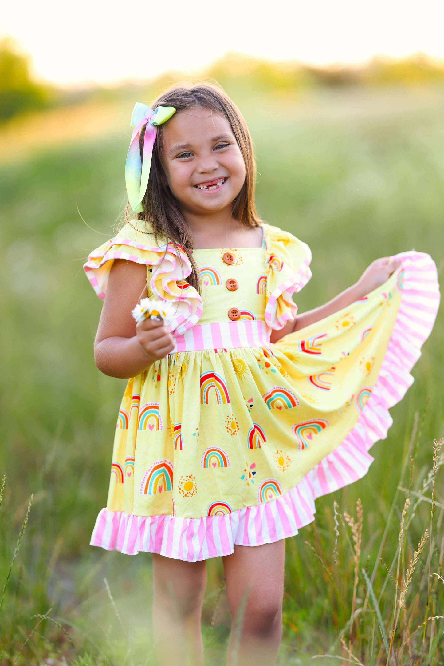 LPK Rainbow Sunshine Twirl Set