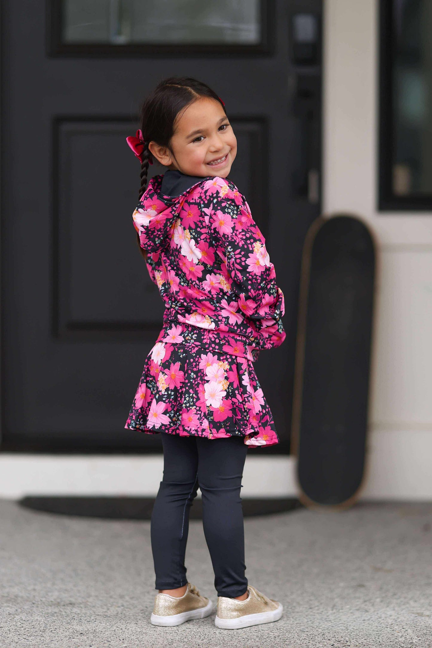 LPK Floral Skirted Leggings Athletic Set PRESALE