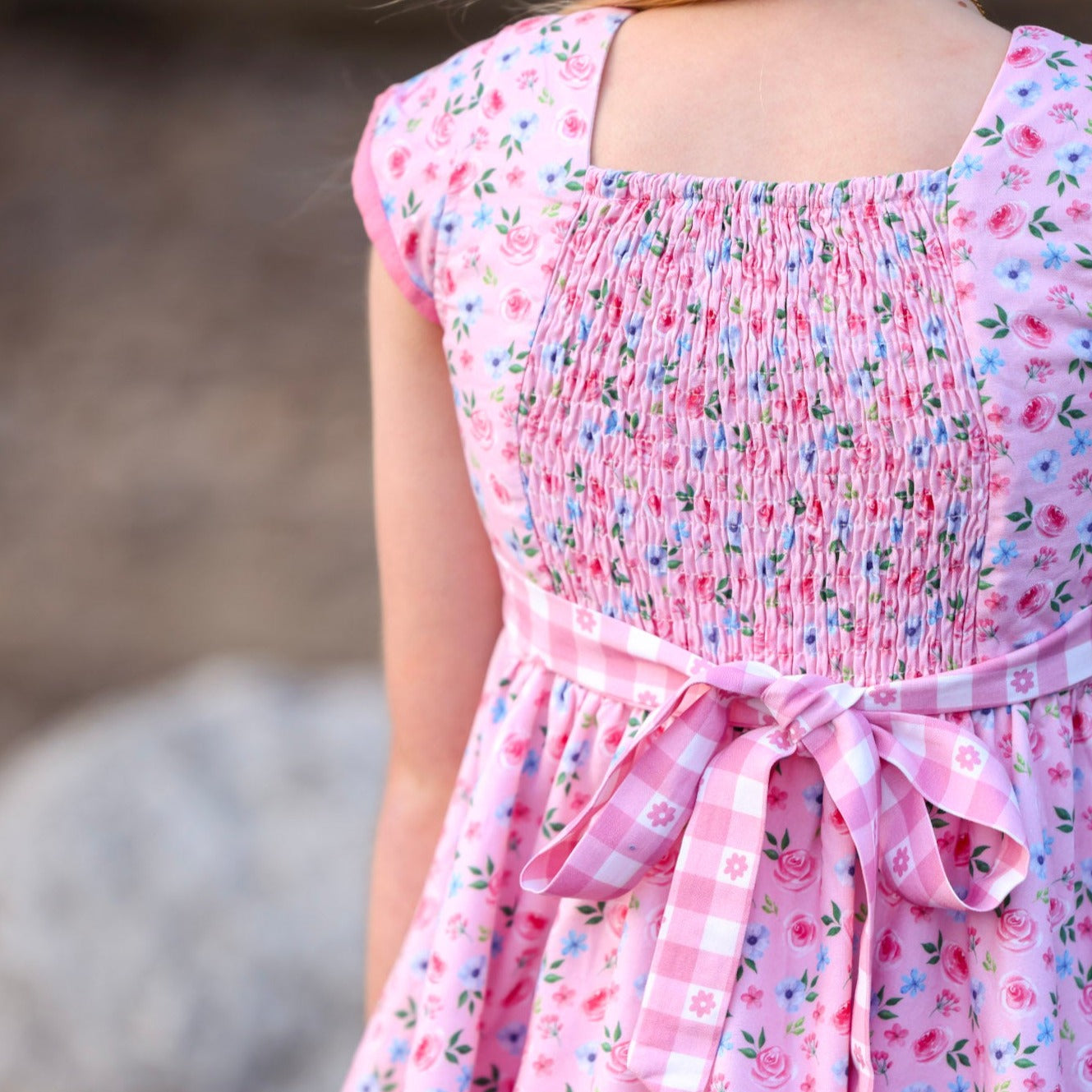 Pink Floral Sawyer Set