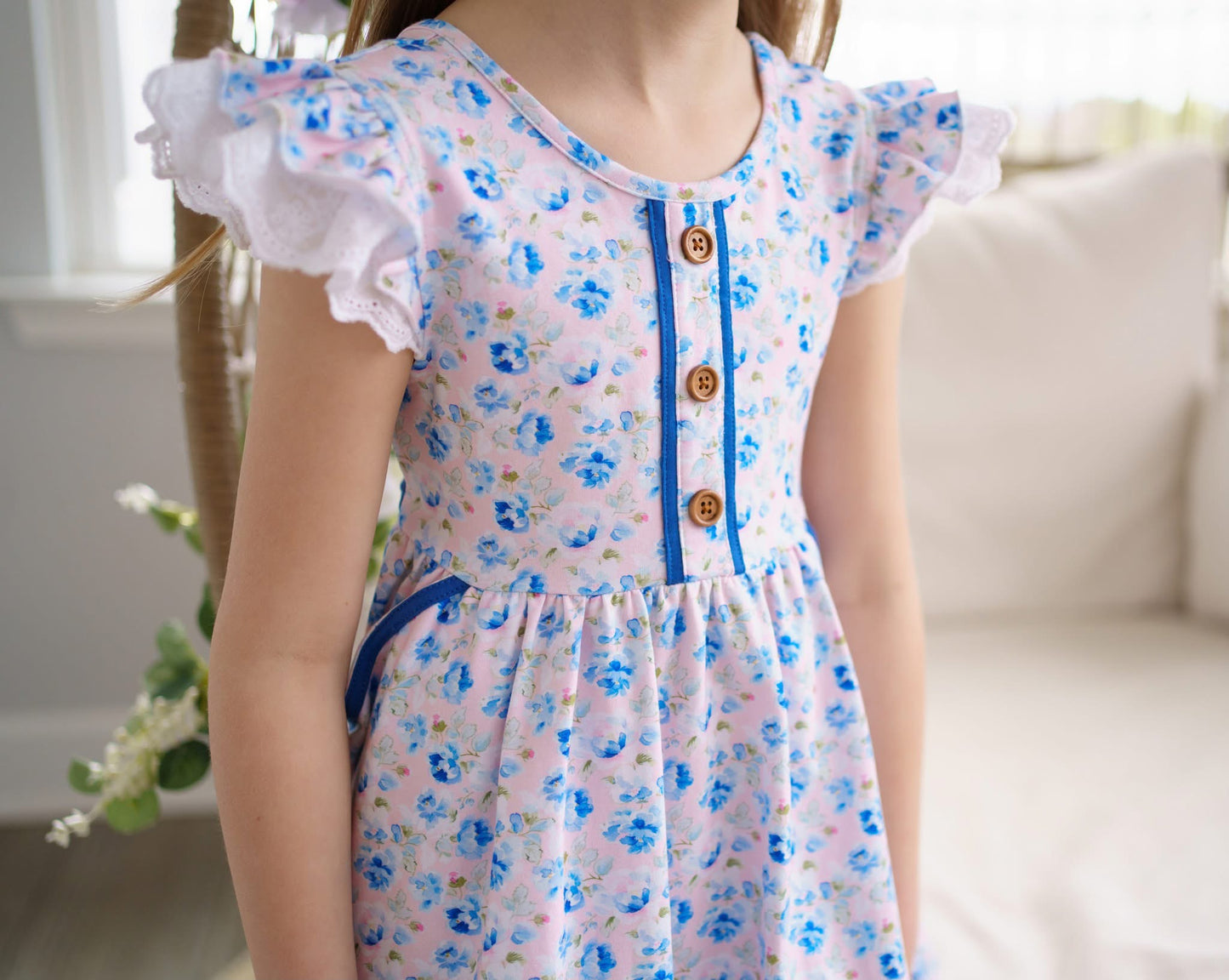 Pink Floral Oliviah Dress preorder