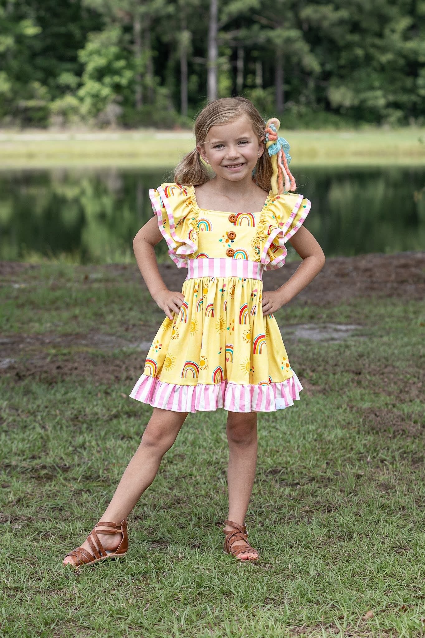 LPK Rainbow Sunshine Twirl Set