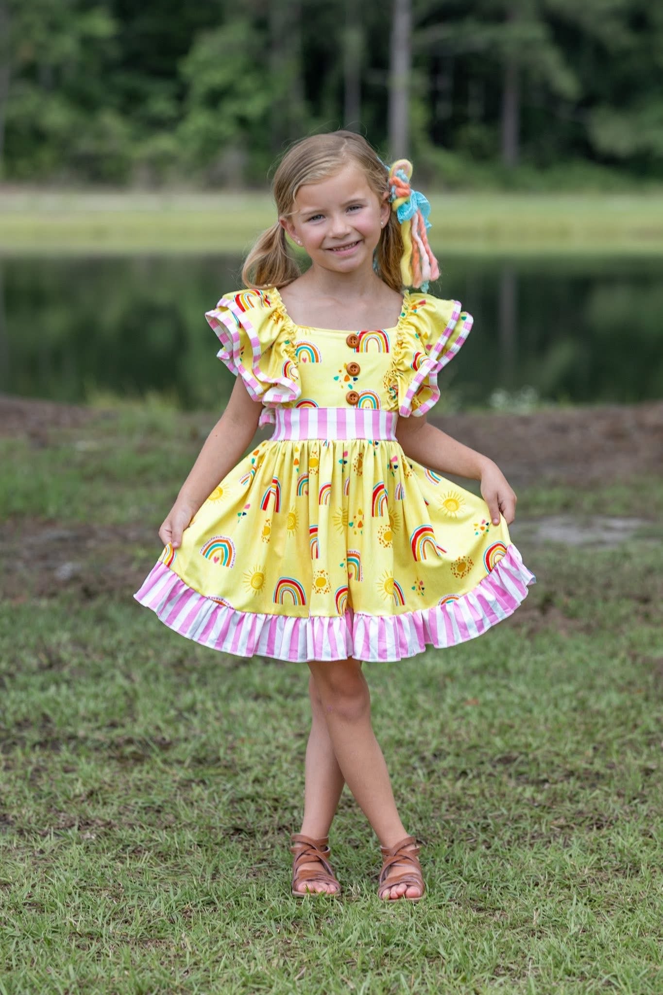LPK Rainbow Sunshine Twirl Set