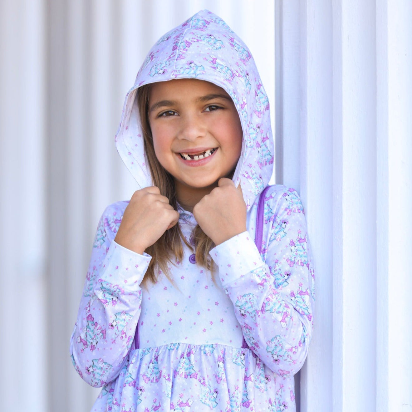 Winter Hooded Tunic Jogger Set