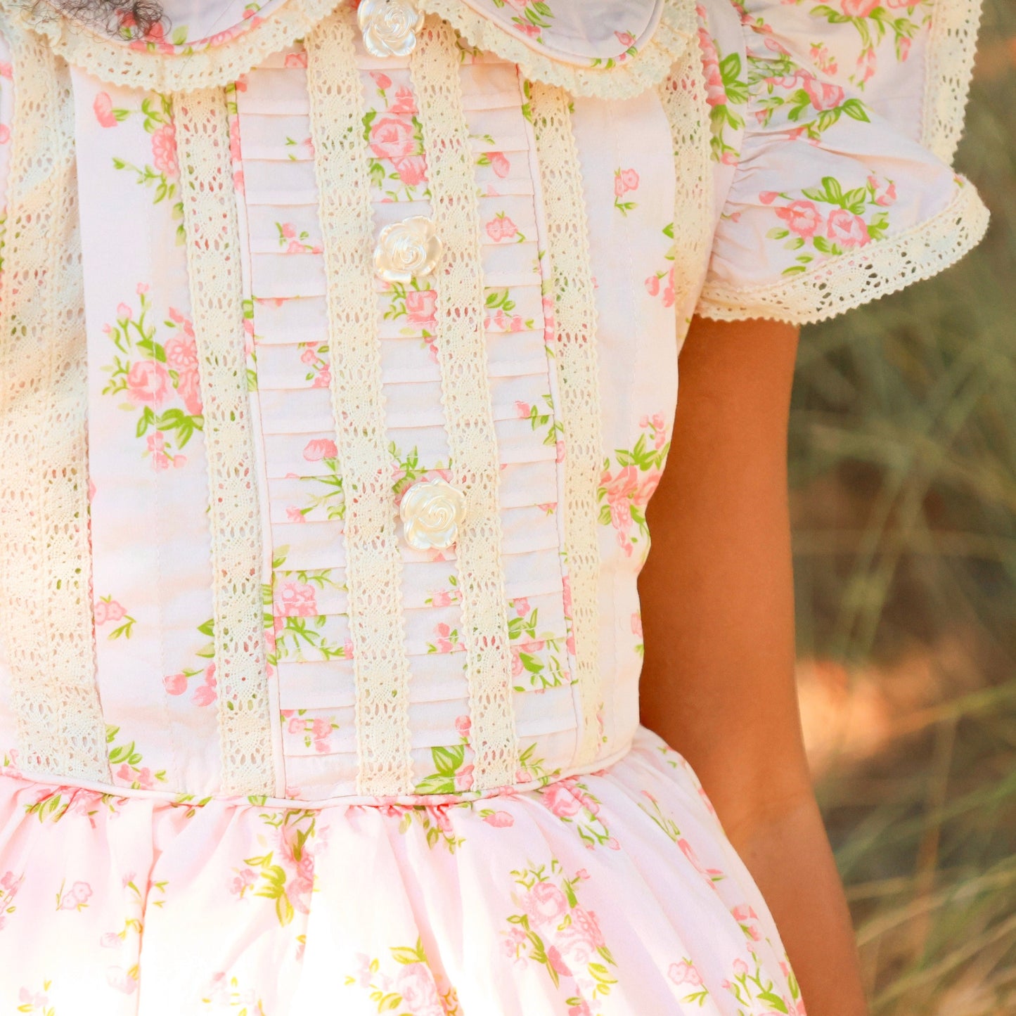 Pink Vintage Floral Patricia Ann