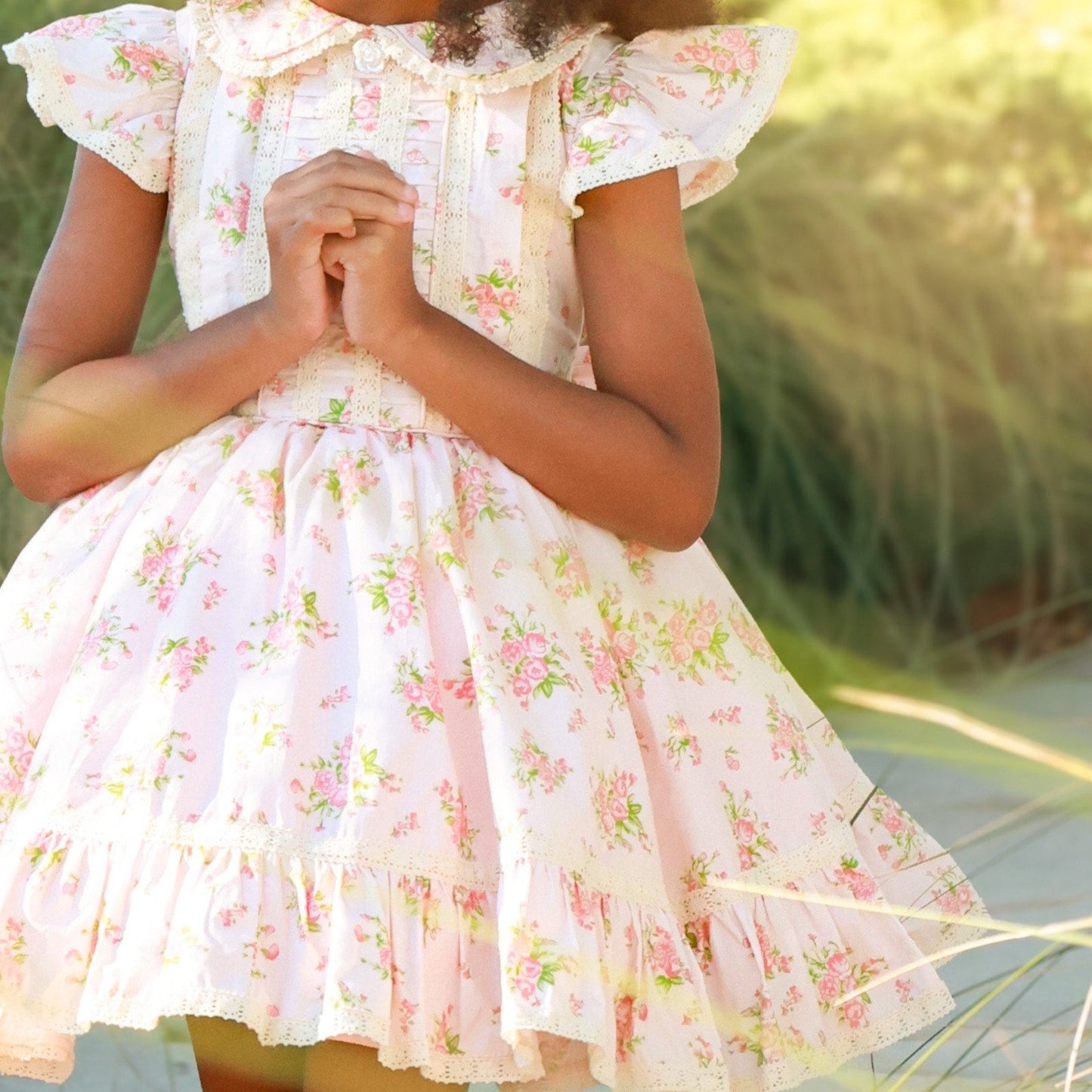 Pink Vintage Floral Patricia Ann