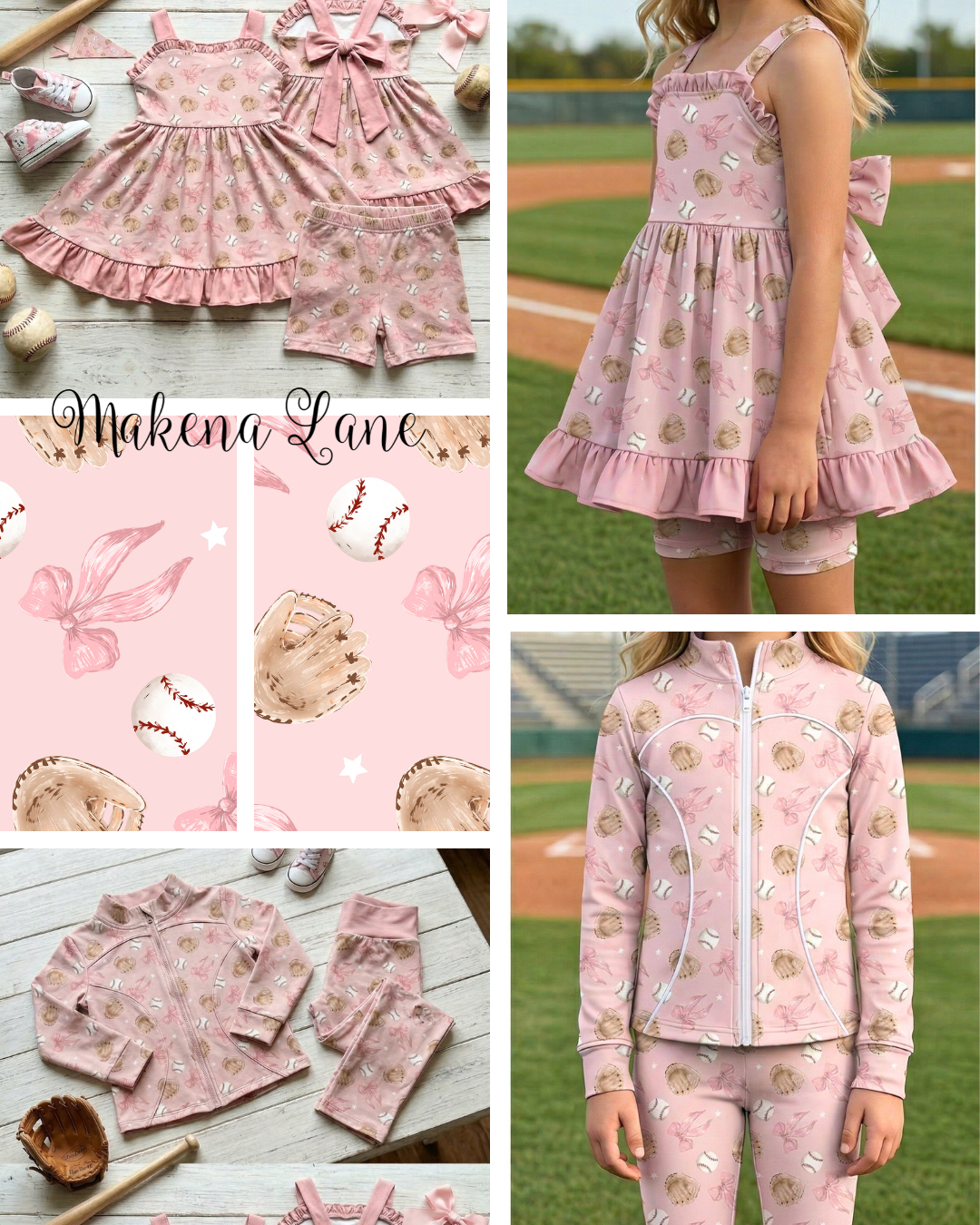 Baseball Athletic Collection (Tunic OR Jacket Sets)