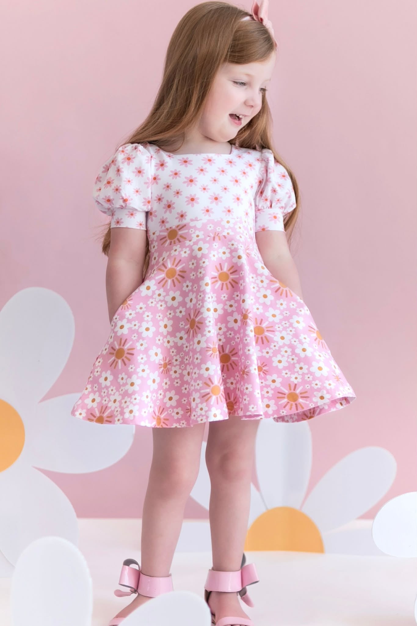 Sunshine Rayme Knit Twirl Dress