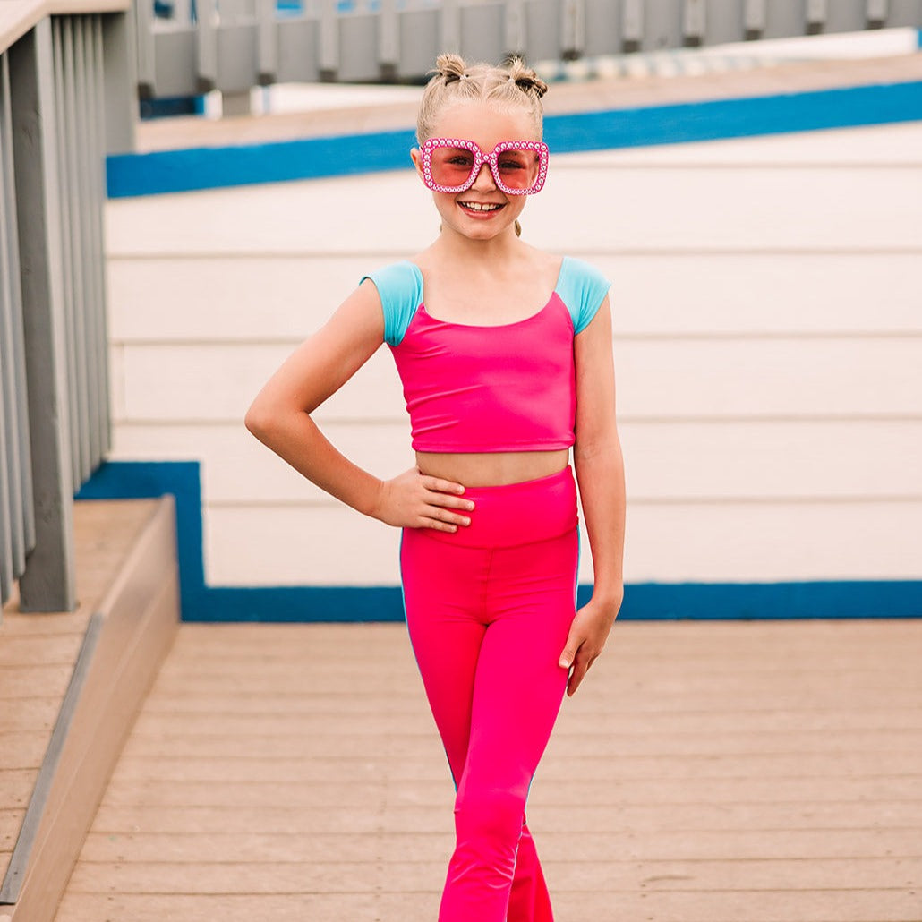 Cap Sleeve Crop Top