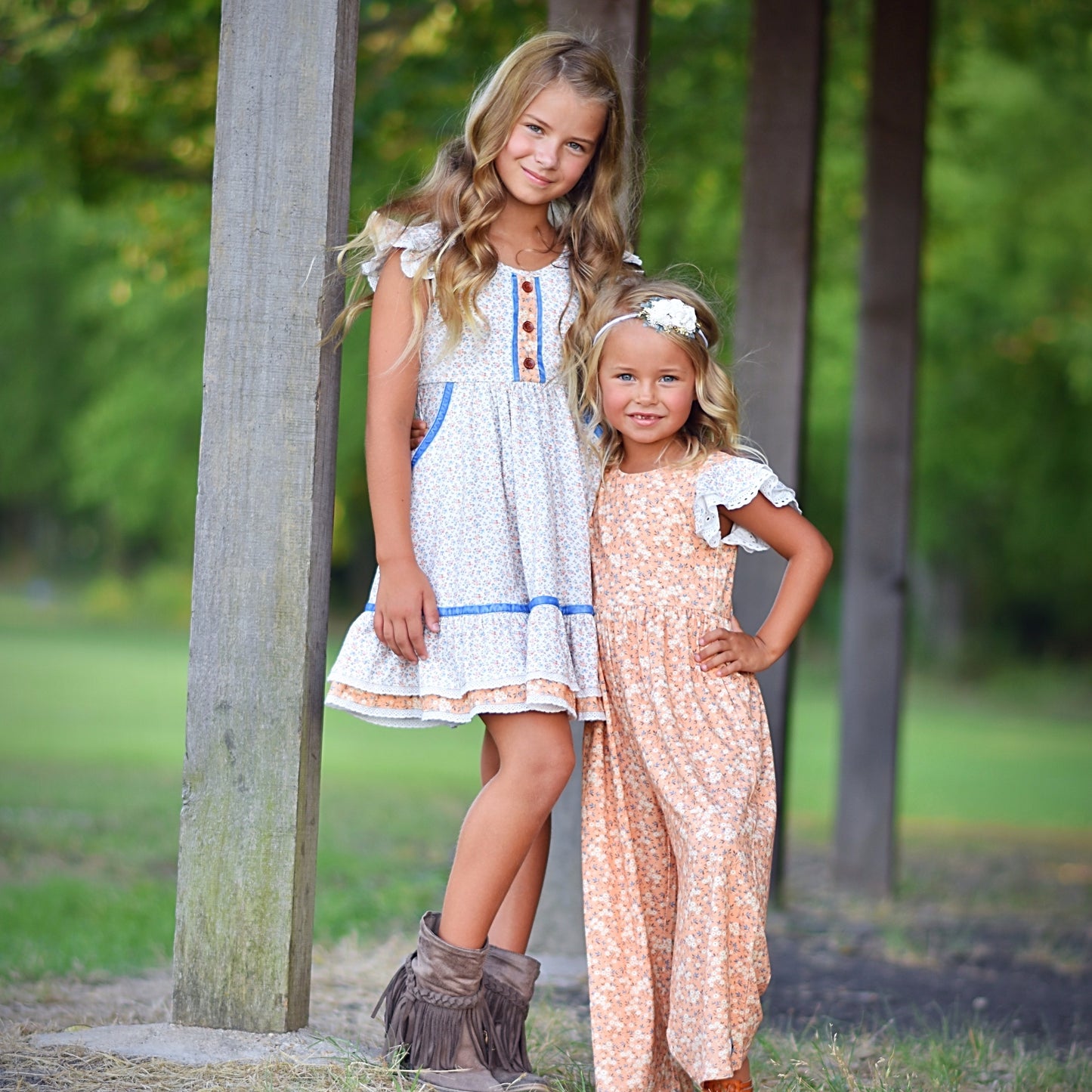Sunrise Twirl +Shorties set size 6