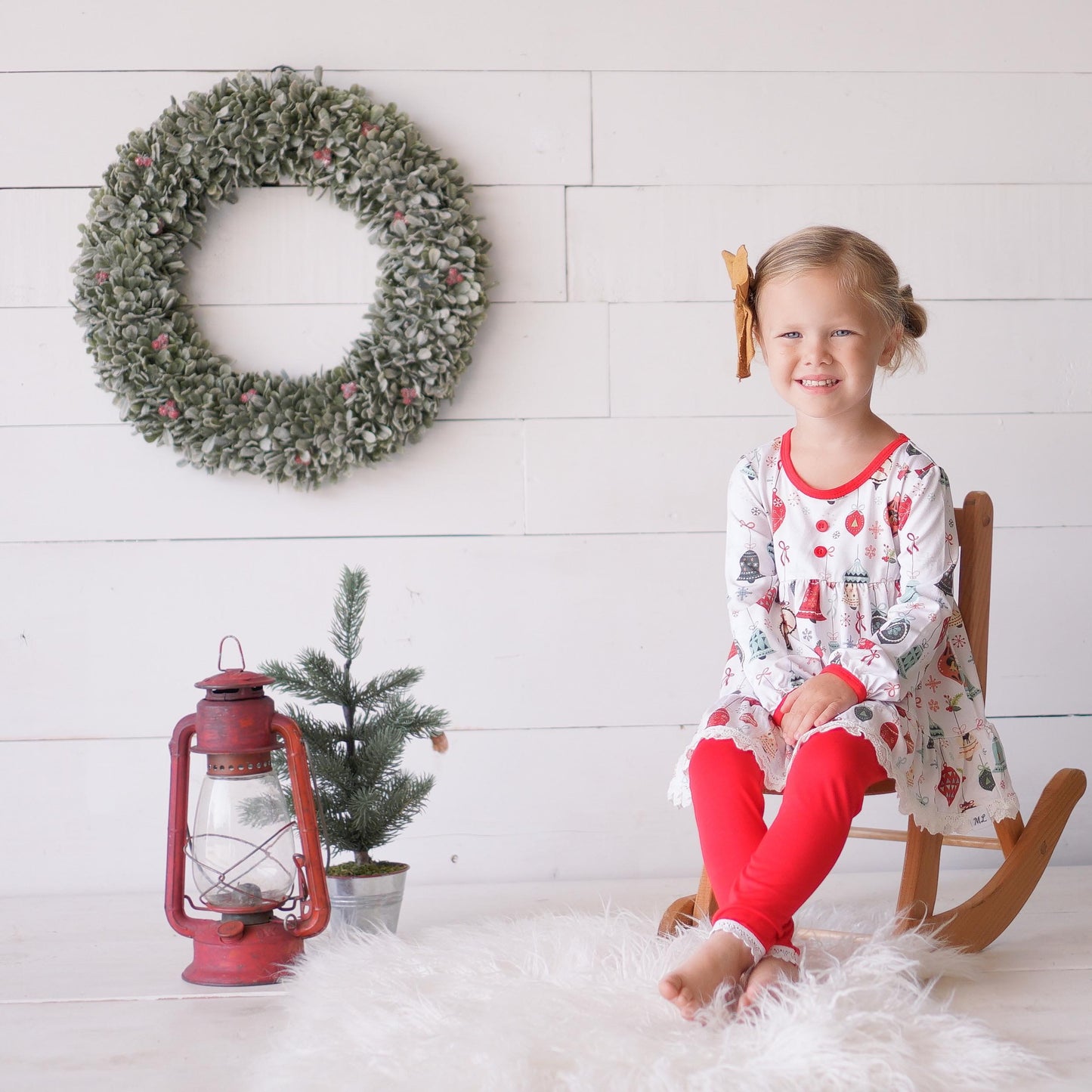 Vintage Ornament Tunic Set (Bamboo)