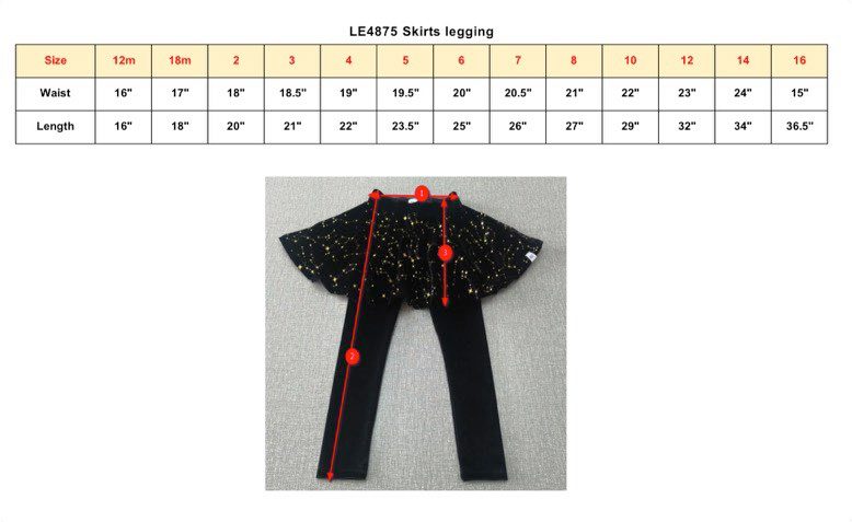 Star Bright Skirted Leggings