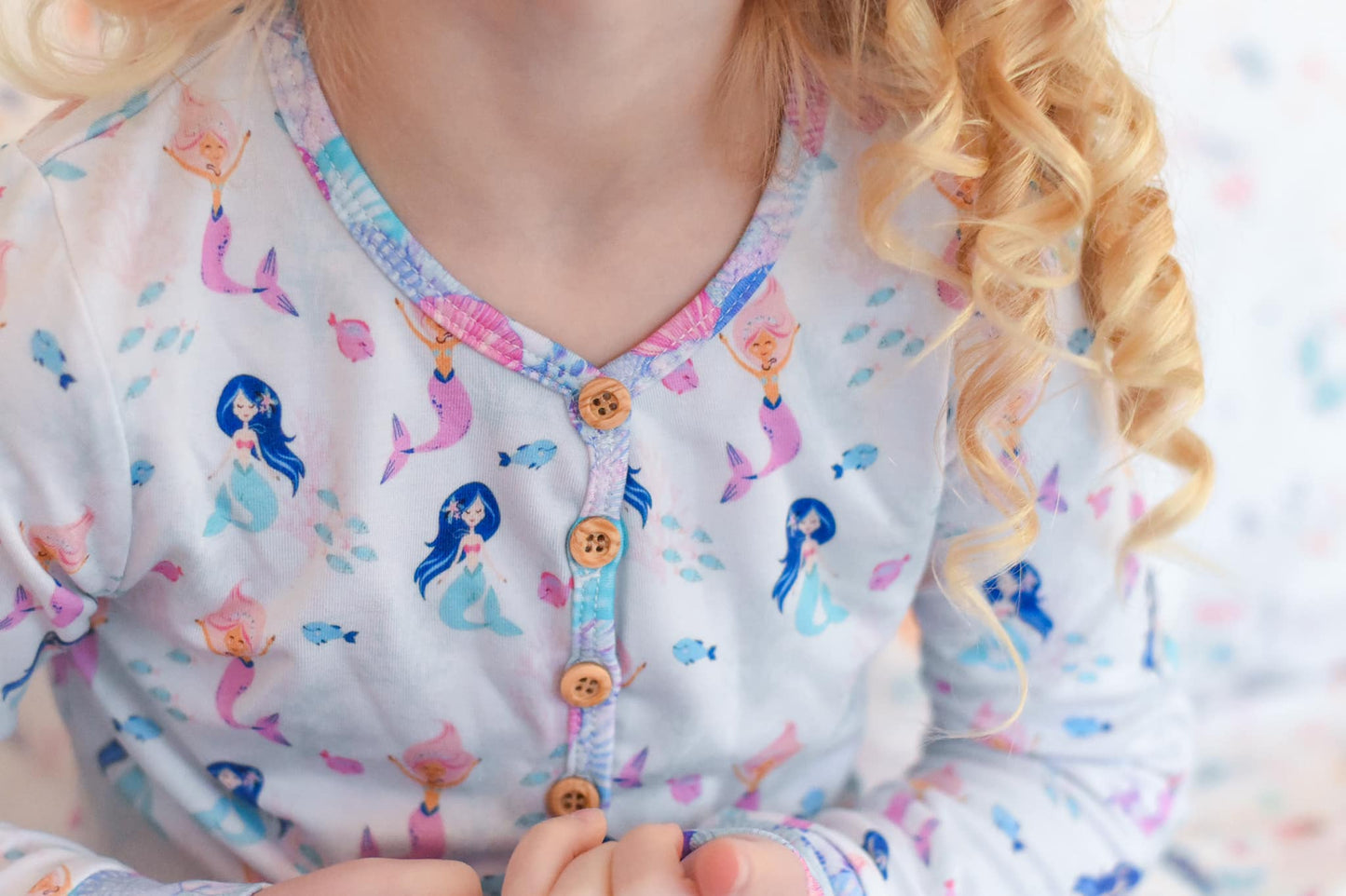 Bamboo Viscose Mermaid Lounge Set