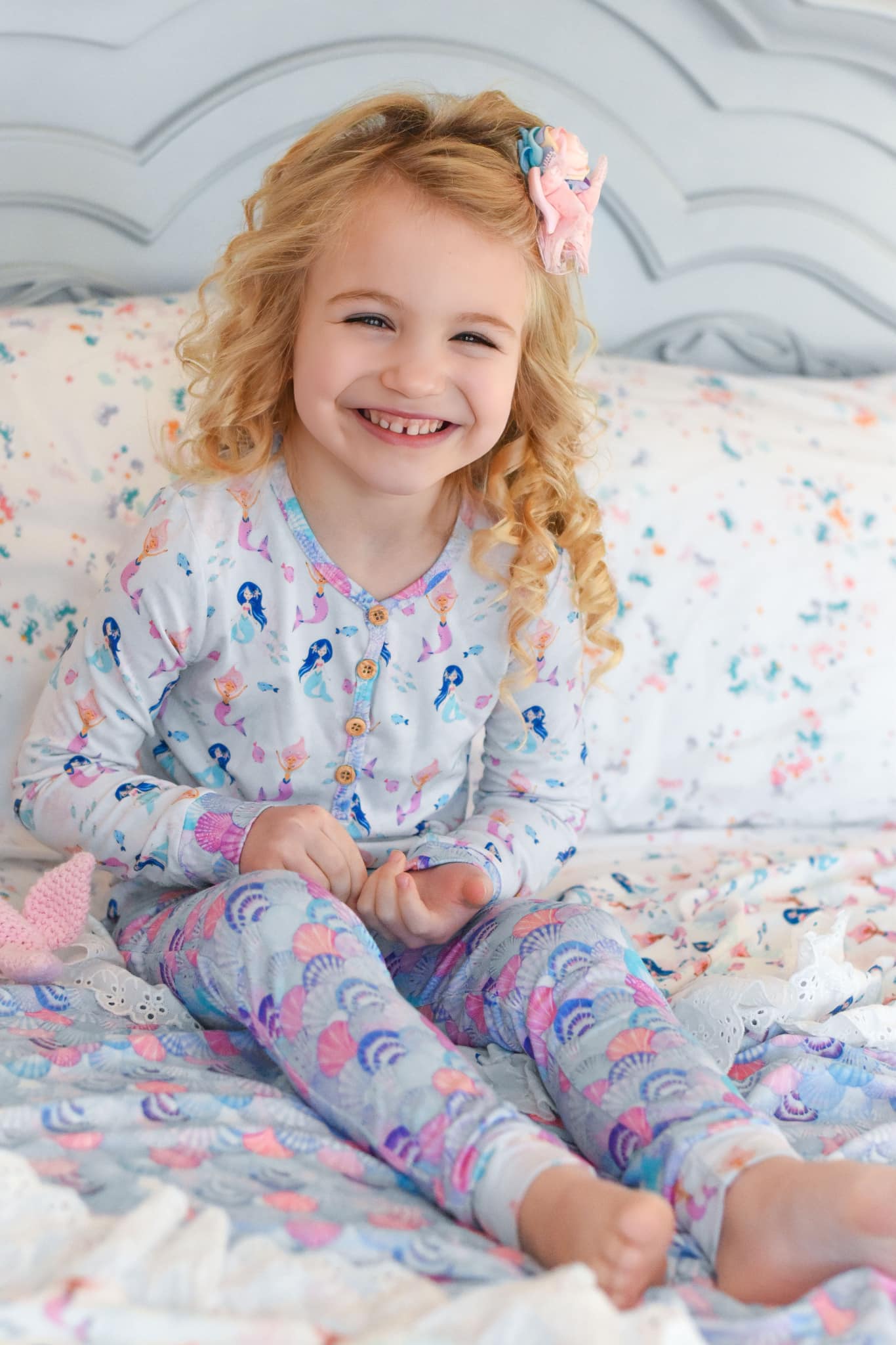 Bamboo Viscose Mermaid Lounge Set