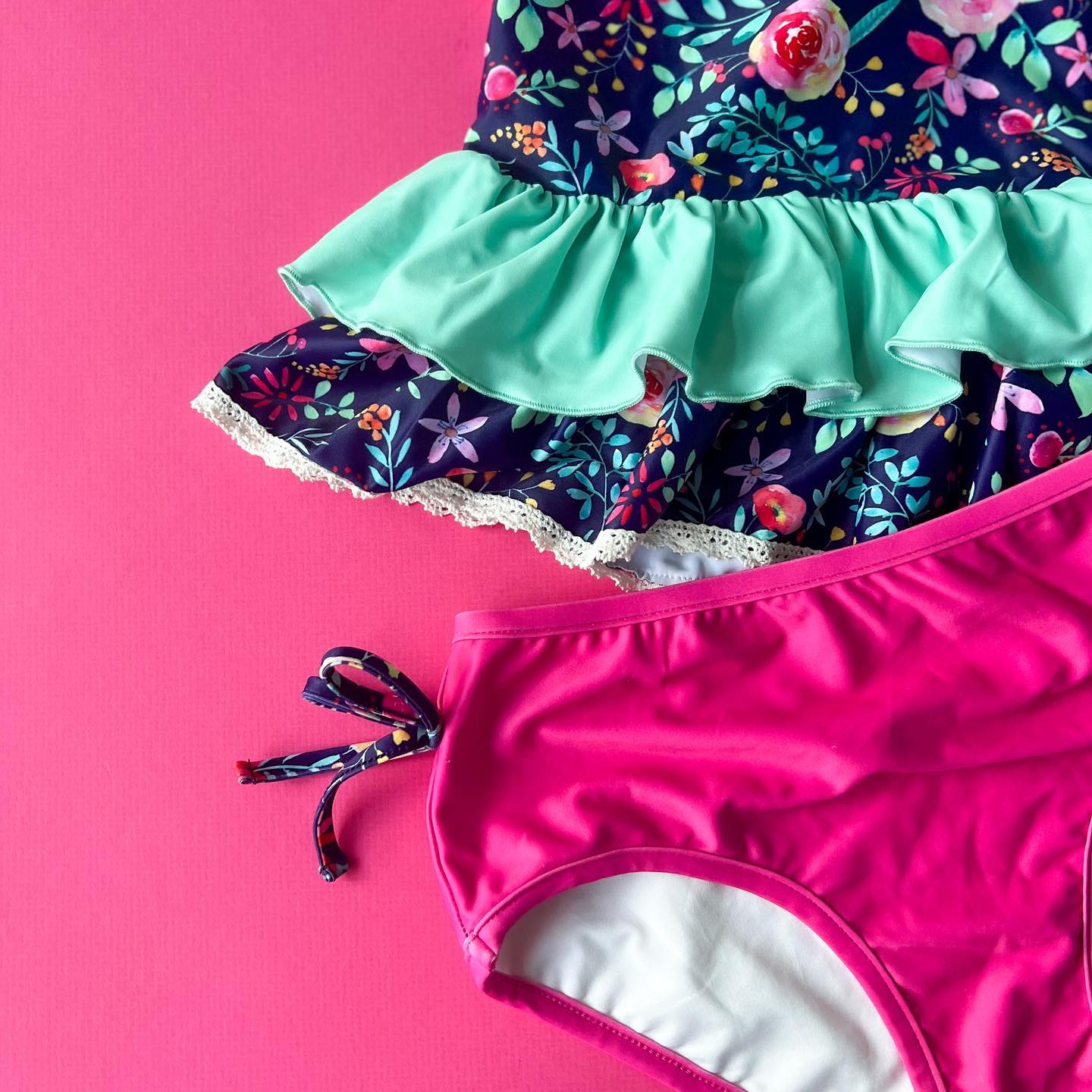 Girls Tankini Set-Florida Coast 4.0.