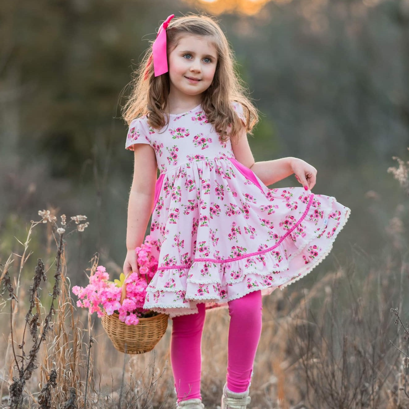 Pink Laila Twirl Set