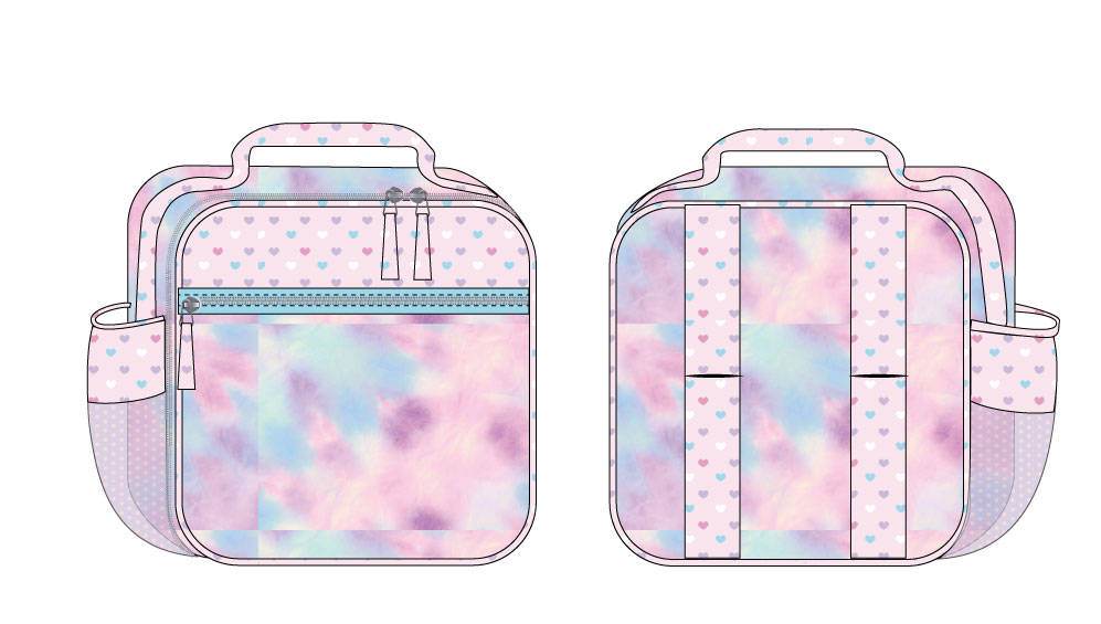 Candy Heart Tie Dye Lunchbox Presale