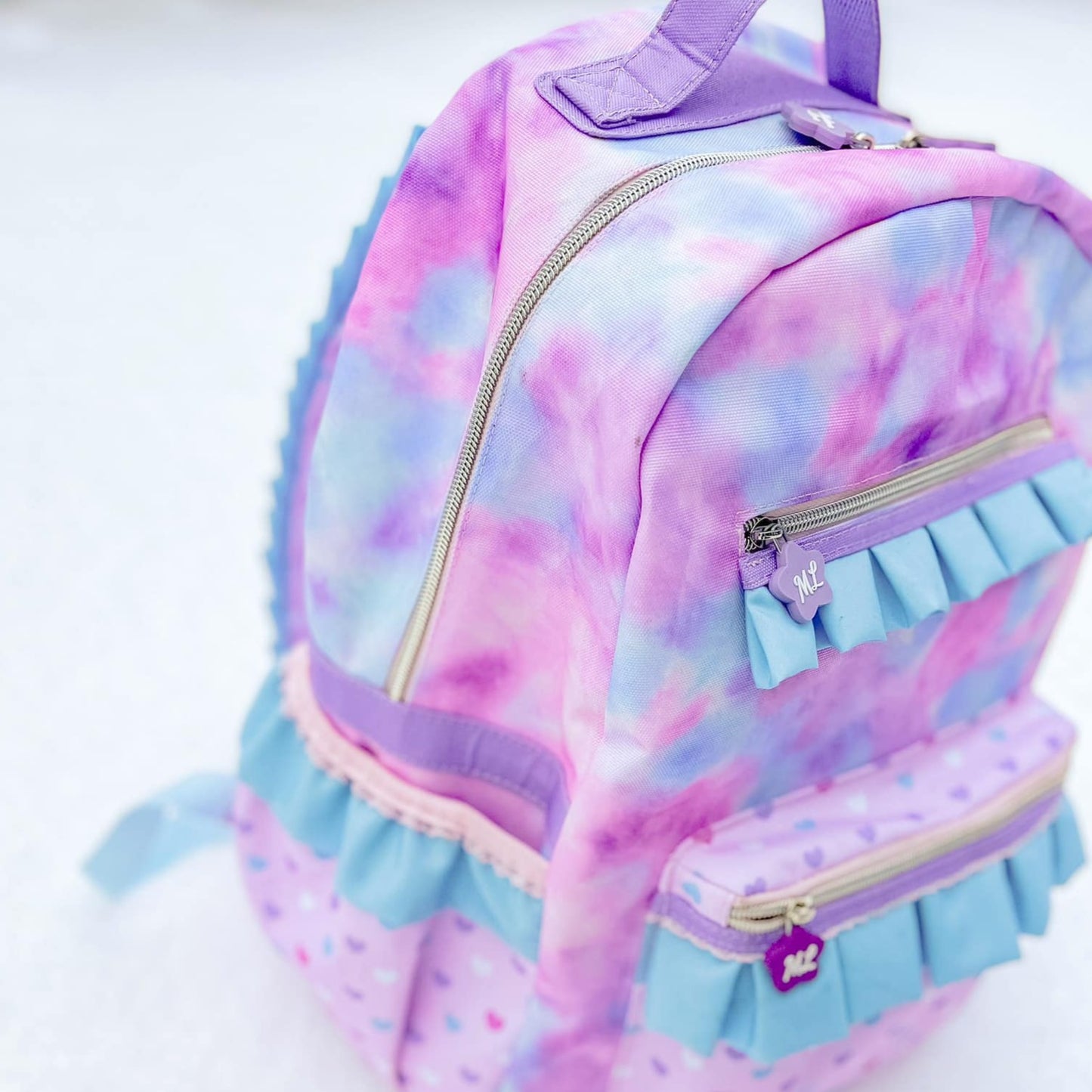 Candy Heart Tie Dye Backpack