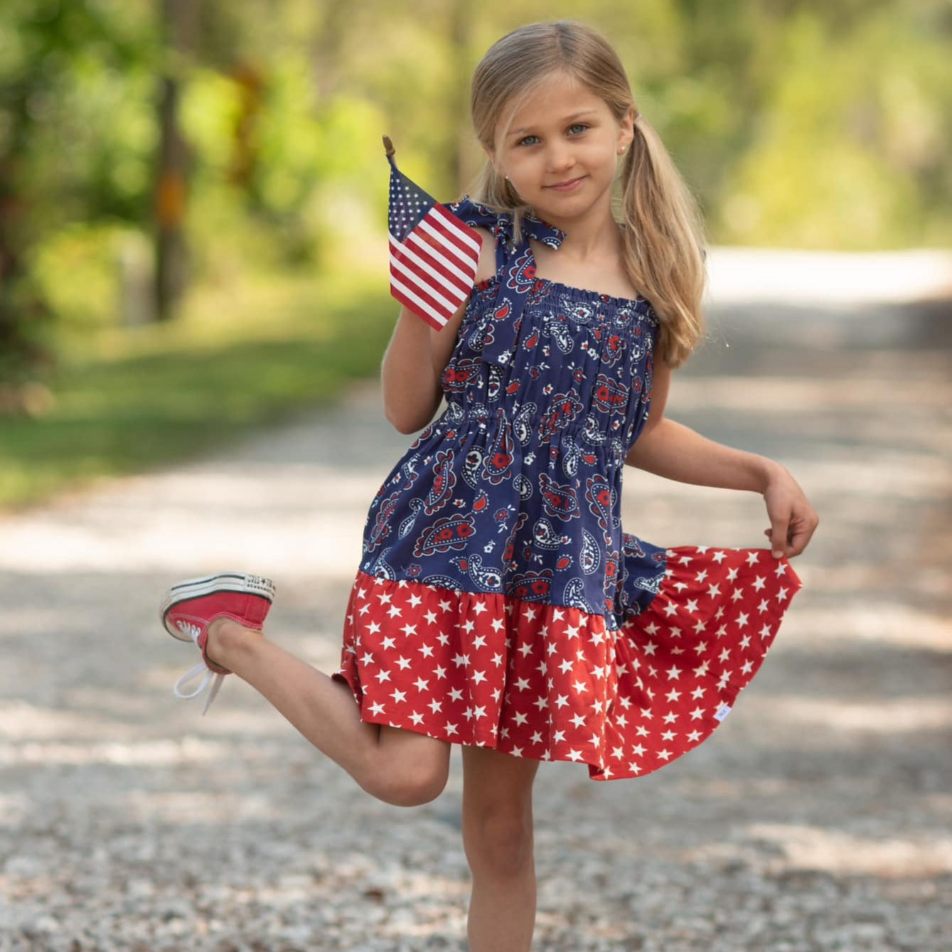 Paisley Star Twirl Dress Makena Lane Paisley Star Twirl Dress Makena Lane