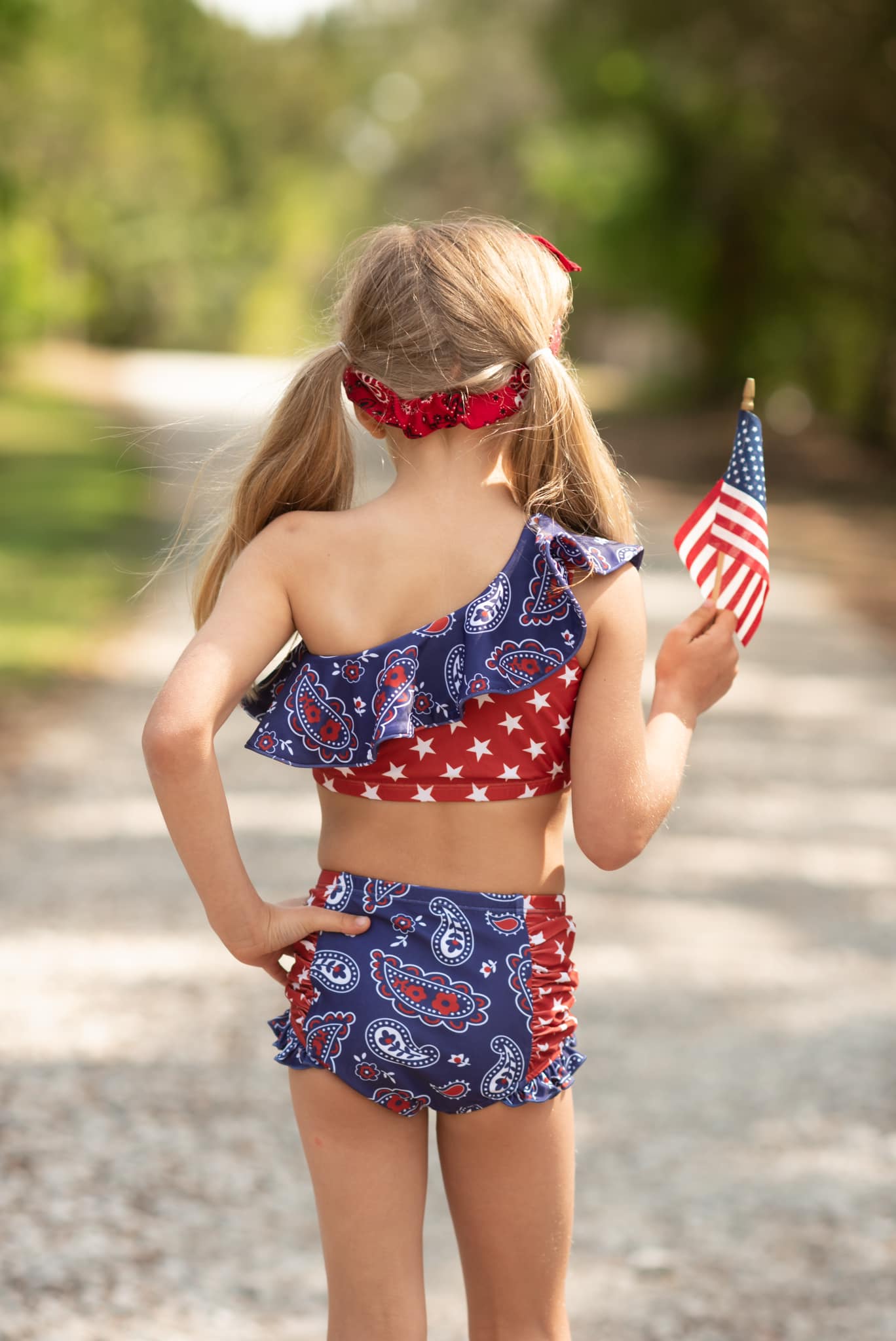 Paisley Star Two Piece Swim 18m-6