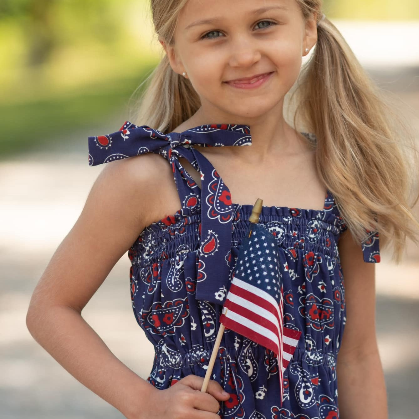 Paisley Star Twirl Dress