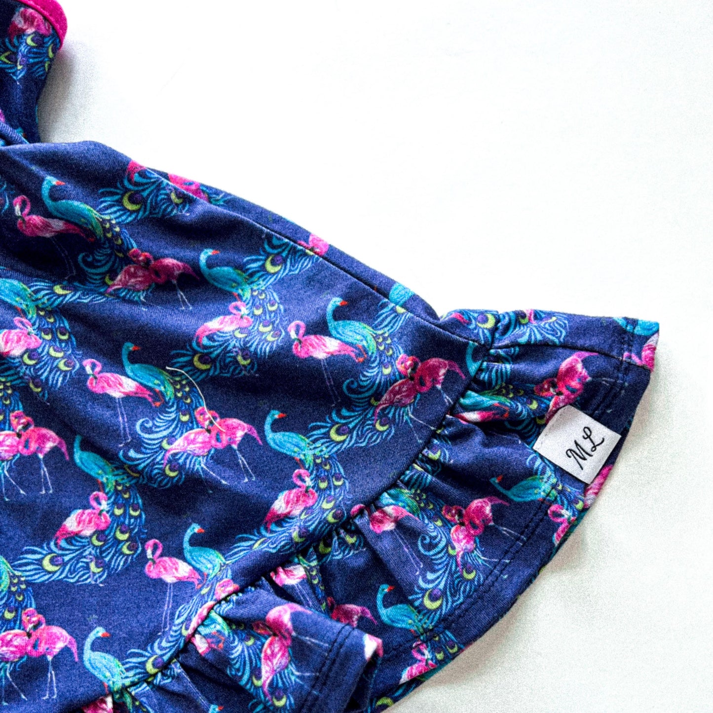 Flamingo Peacock set