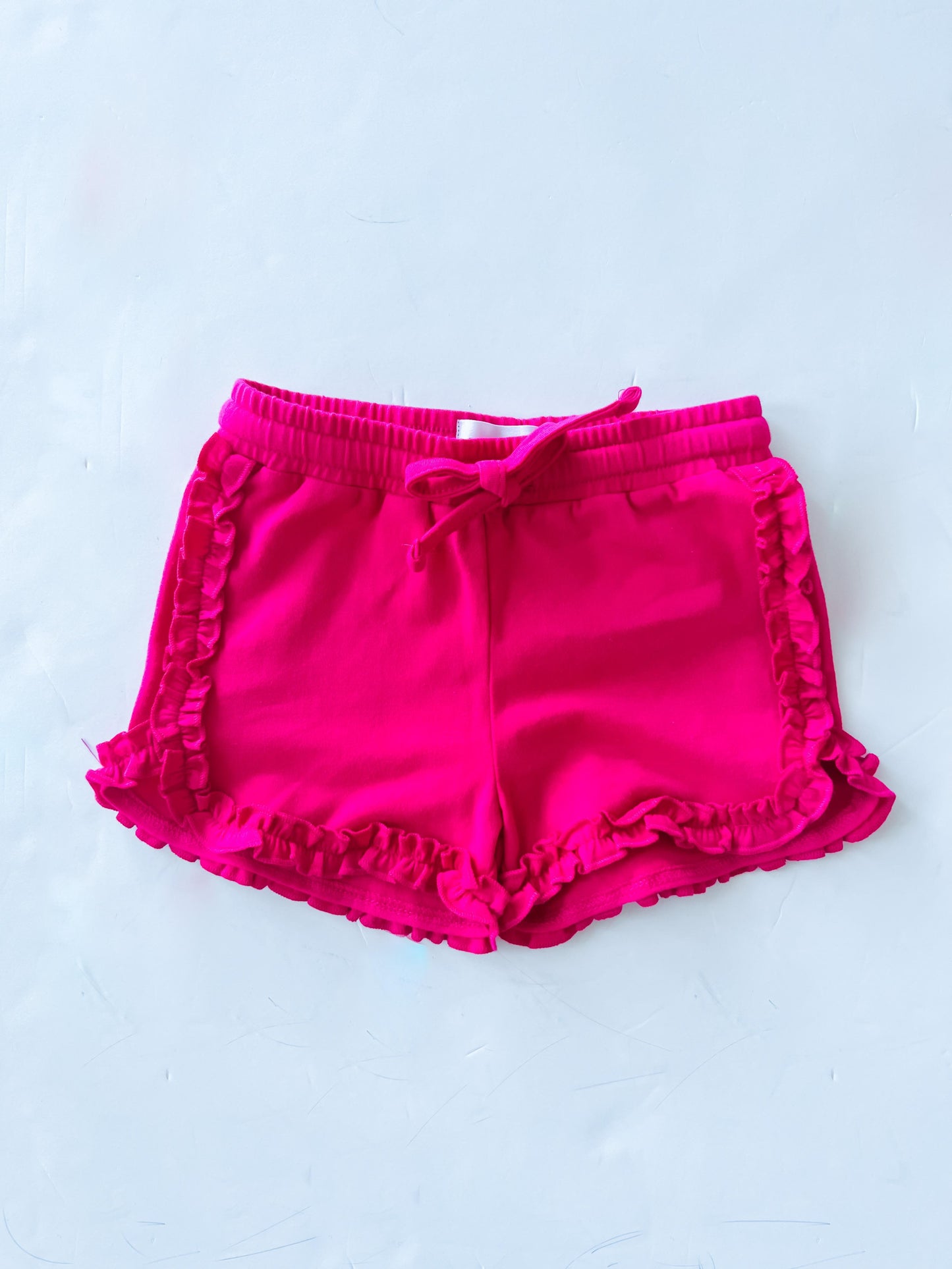 Ruffle Shorts and Hoodie Set