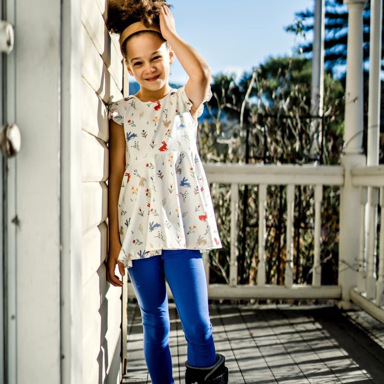 Bunny Hop Tunic Set 18m only