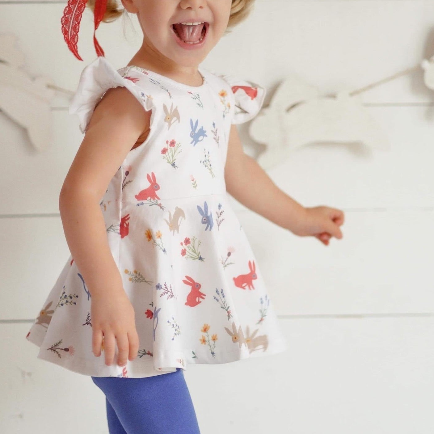 Bunny Hop Tunic Set 18m only