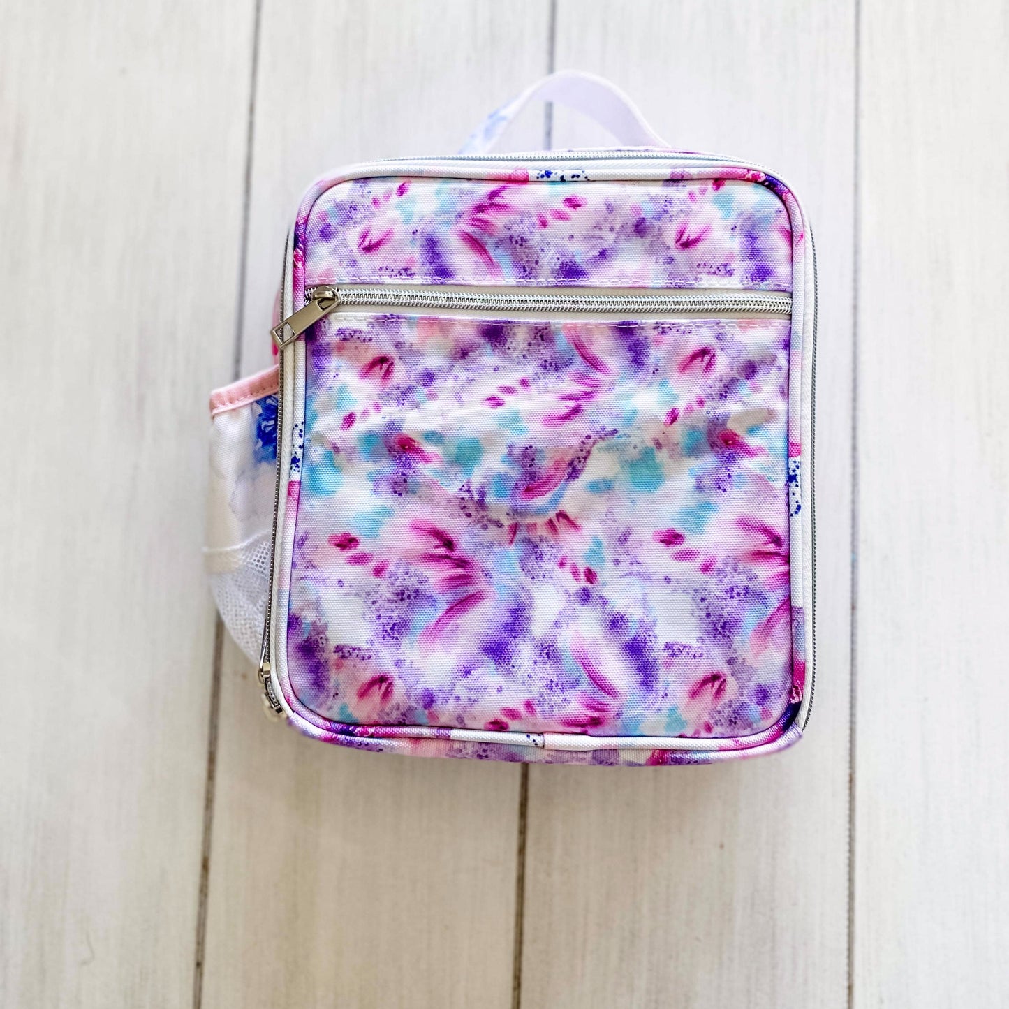 Purple Splash Lunch Bag