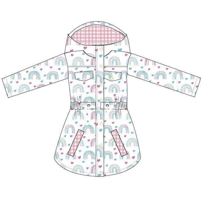 Love Rainbows Raincoat