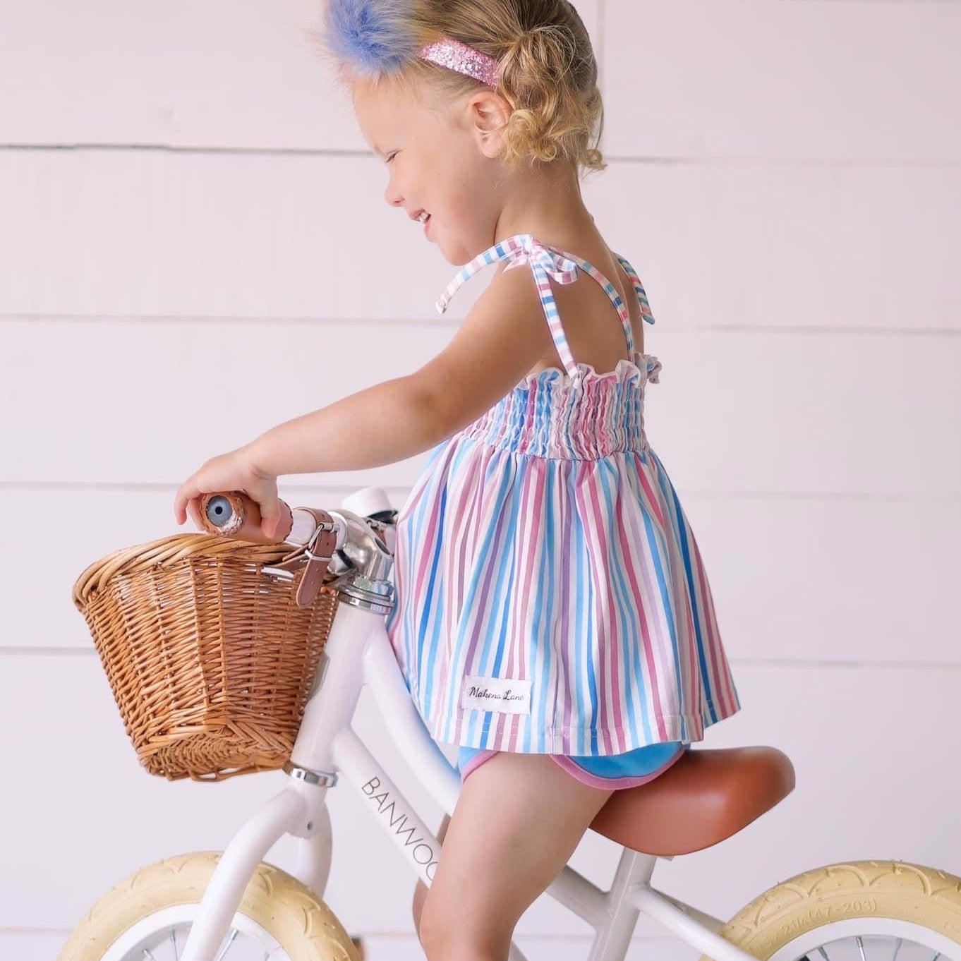 Bubblegum Stripes Tunic Set 12m-3