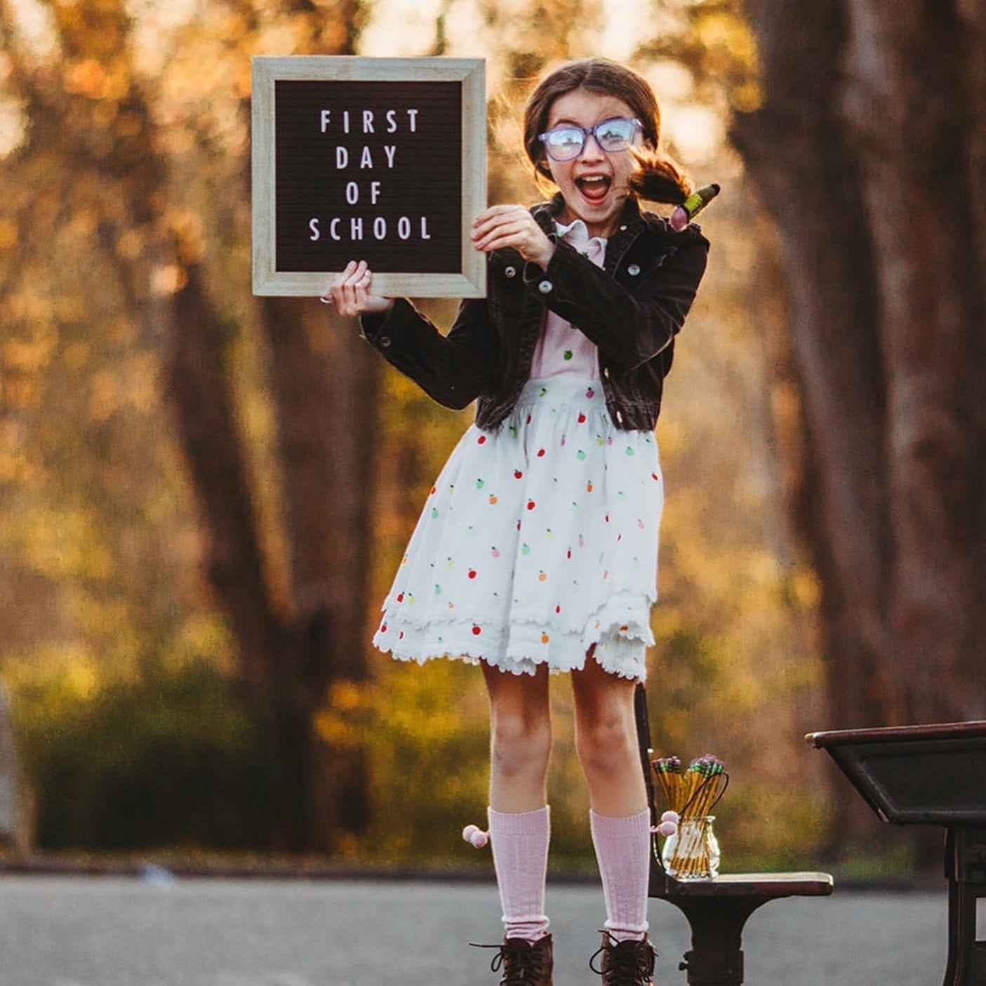 A is for Apple: Dress (dress only) SIZE 12 & 14 ONLY