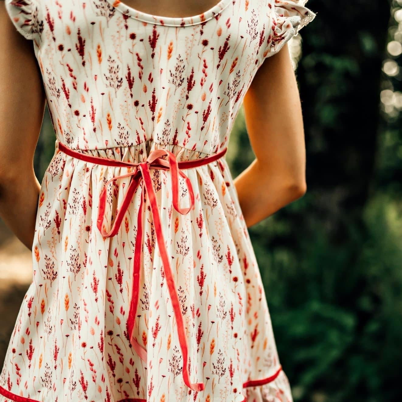 Terracotta Twirl Dress size 2, 8 only