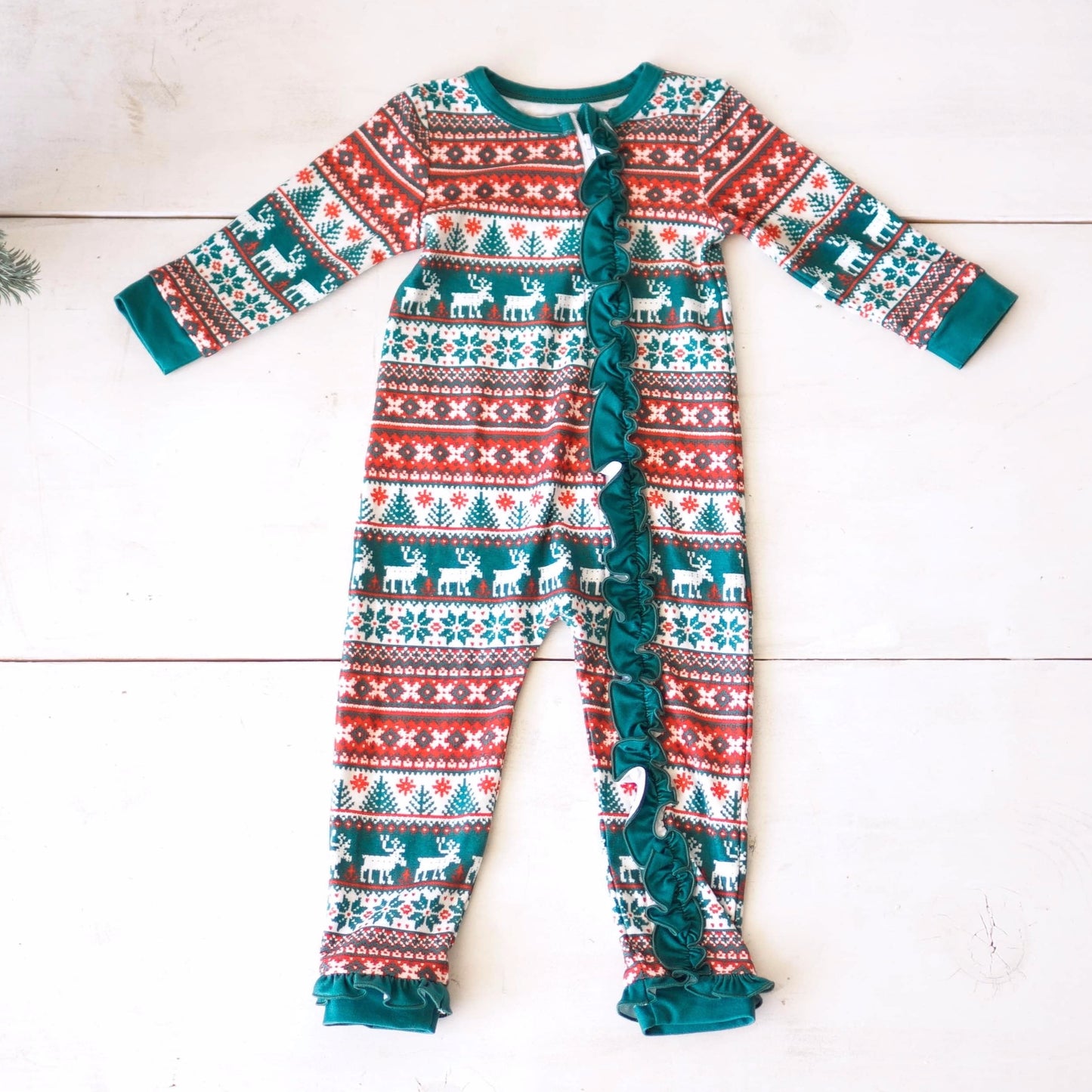 Onesie 6m-16yrs! {Fireside Fair Isle Lounge)