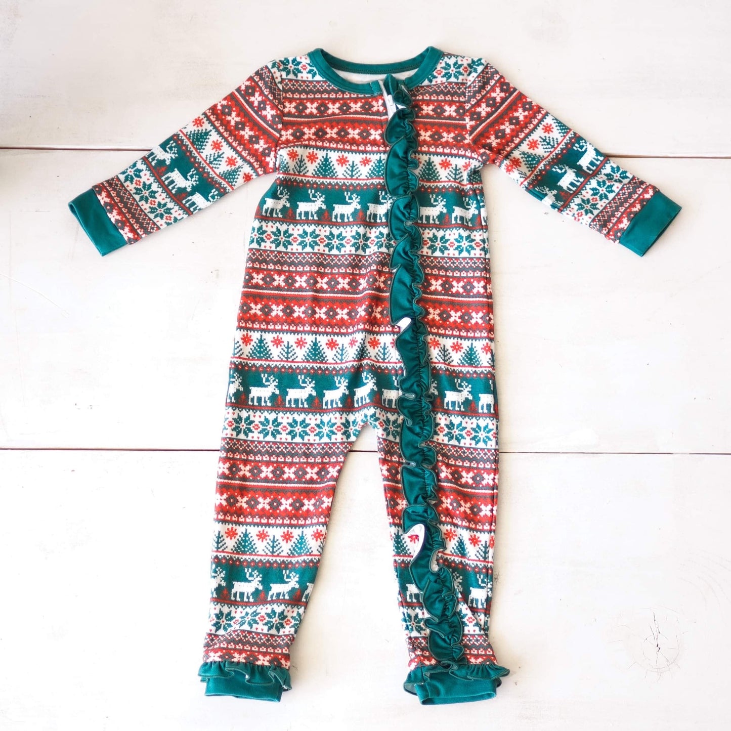Onesie 6m-16yrs! {Fireside Fair Isle Lounge)