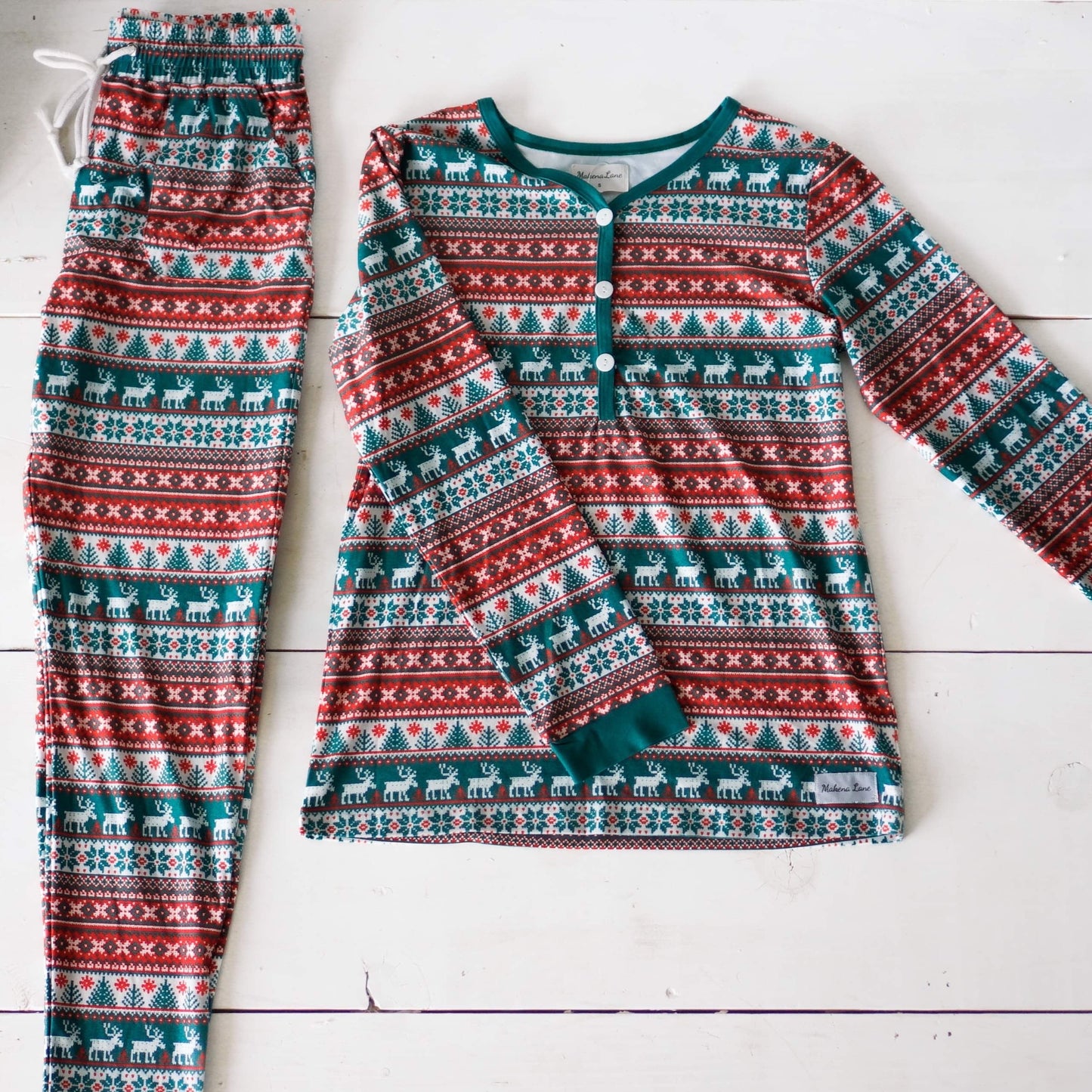 Adult Unisex Set {Fireside Fair Isle Lounge}