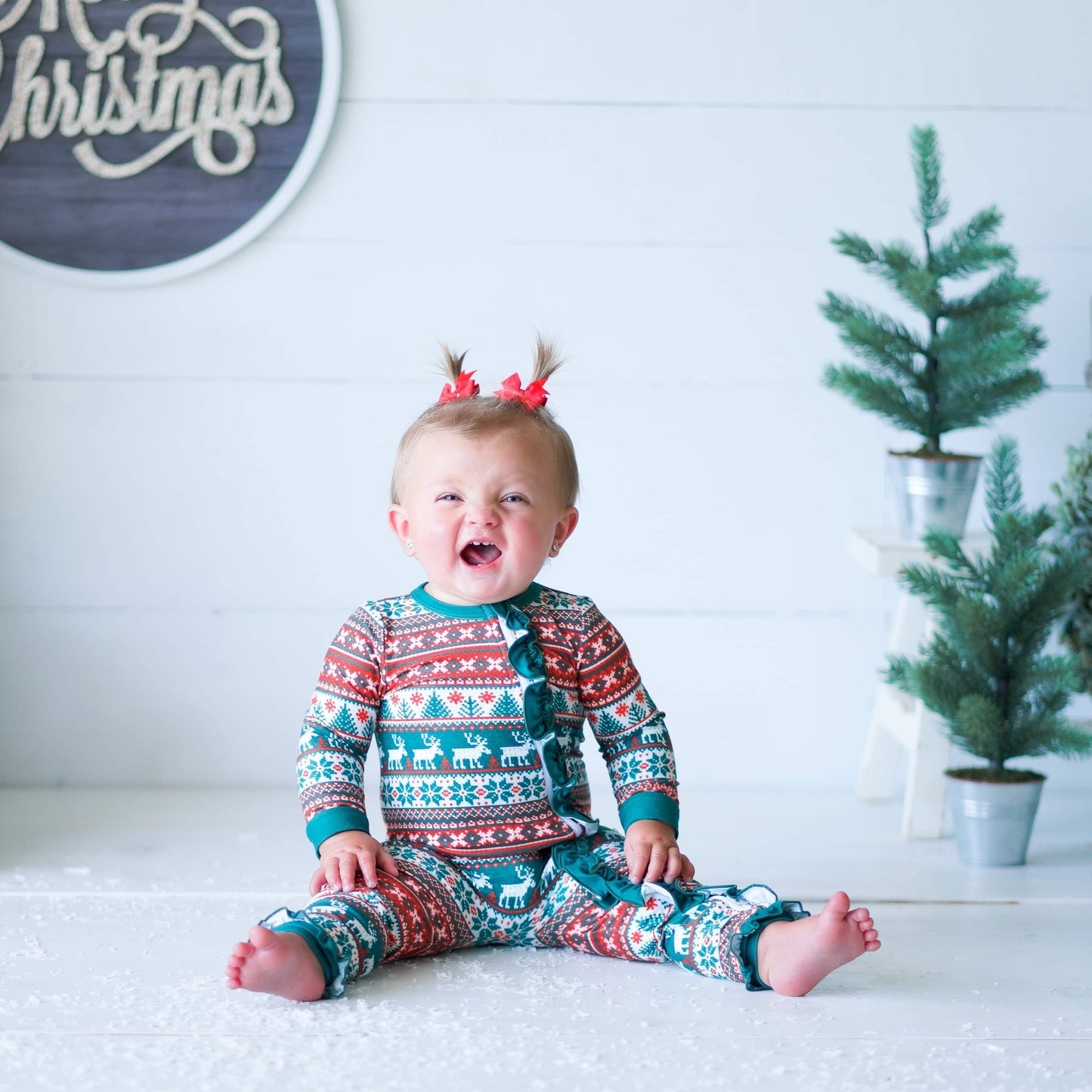 Onesie 6m-16yrs! {Fireside Fair Isle Lounge)