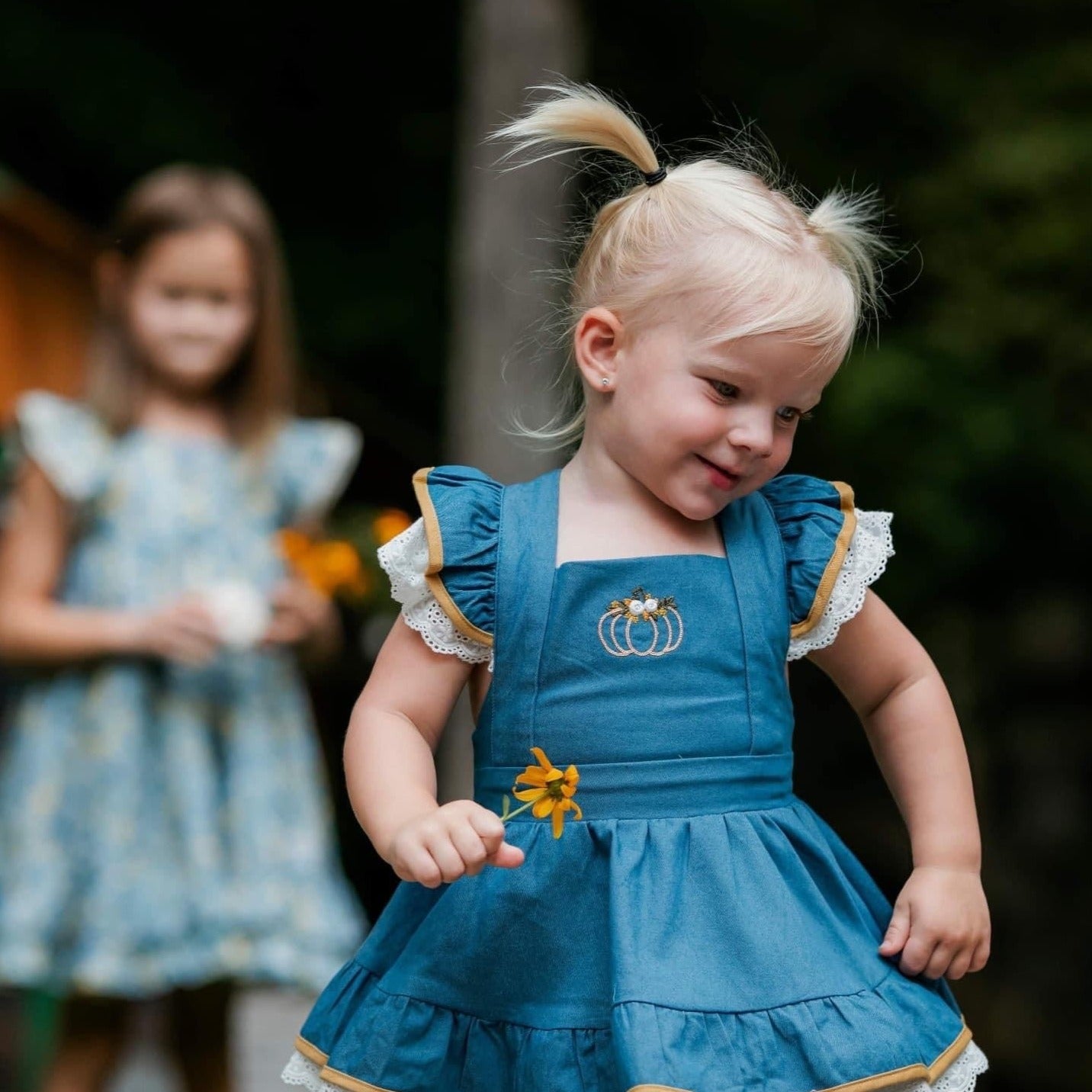 Pumpkin Floral Millie Set