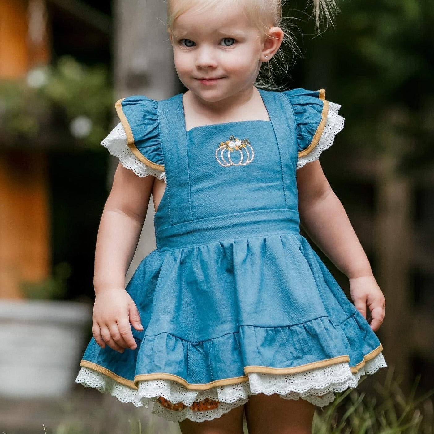 Pumpkin Floral Millie Set