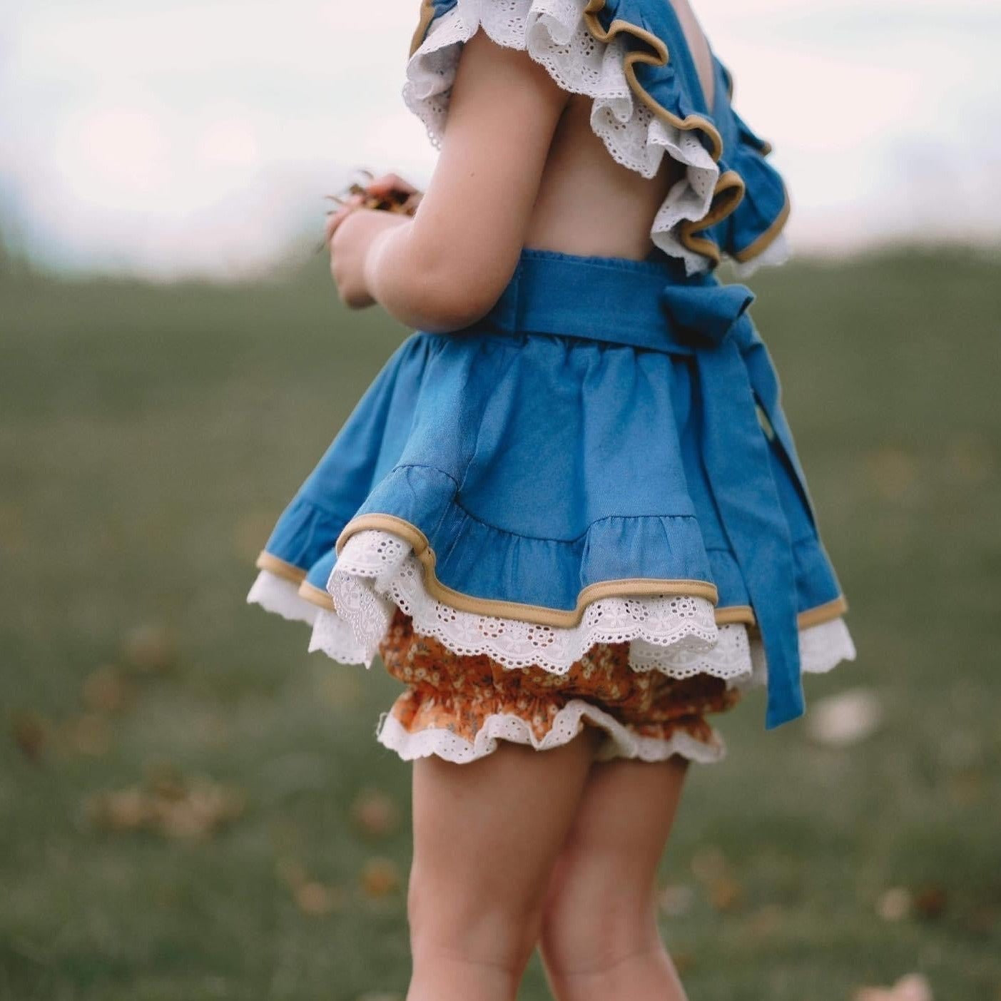 Pumpkin Floral Millie Set