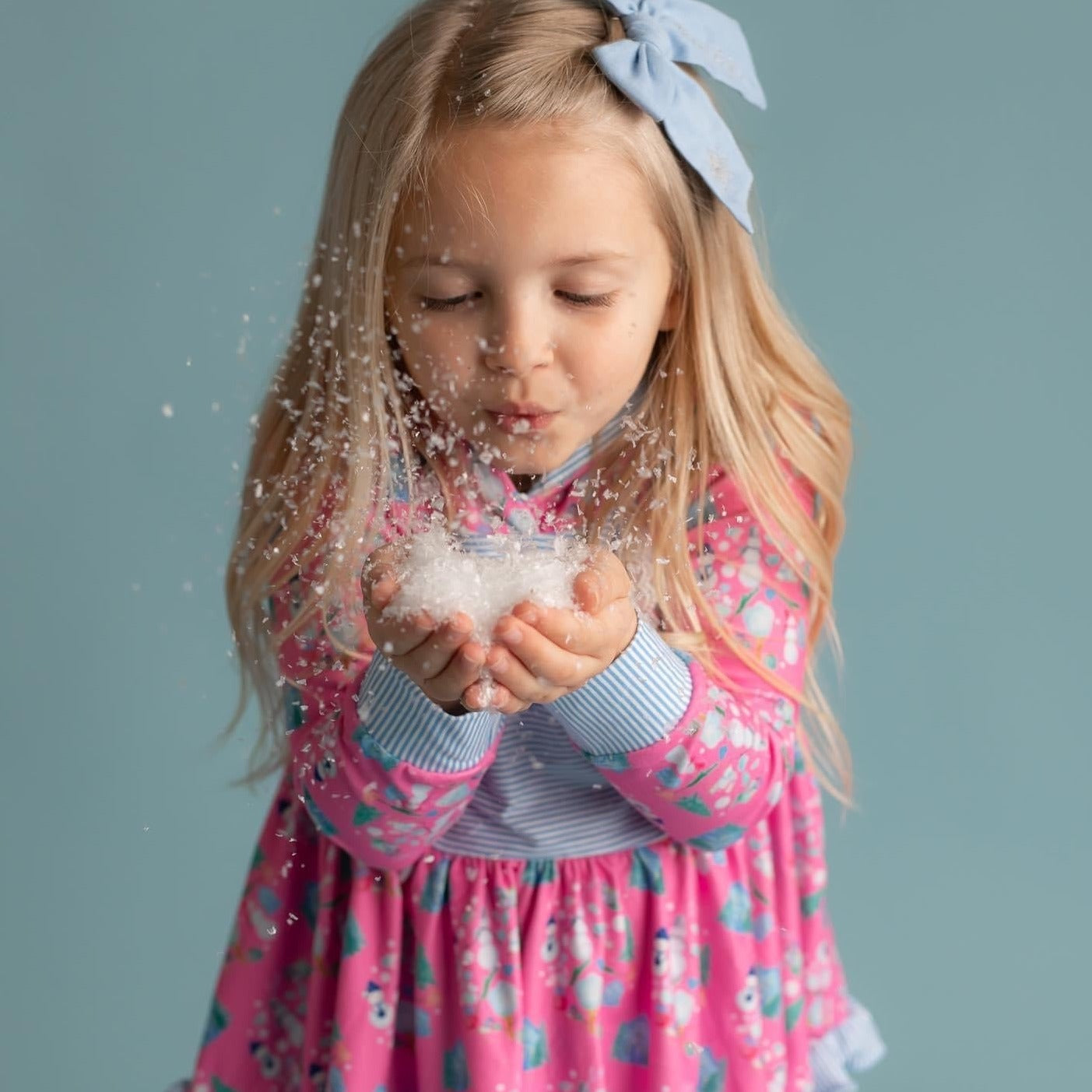 Pretty Snowman Jogger Set (SIZES 10-16)