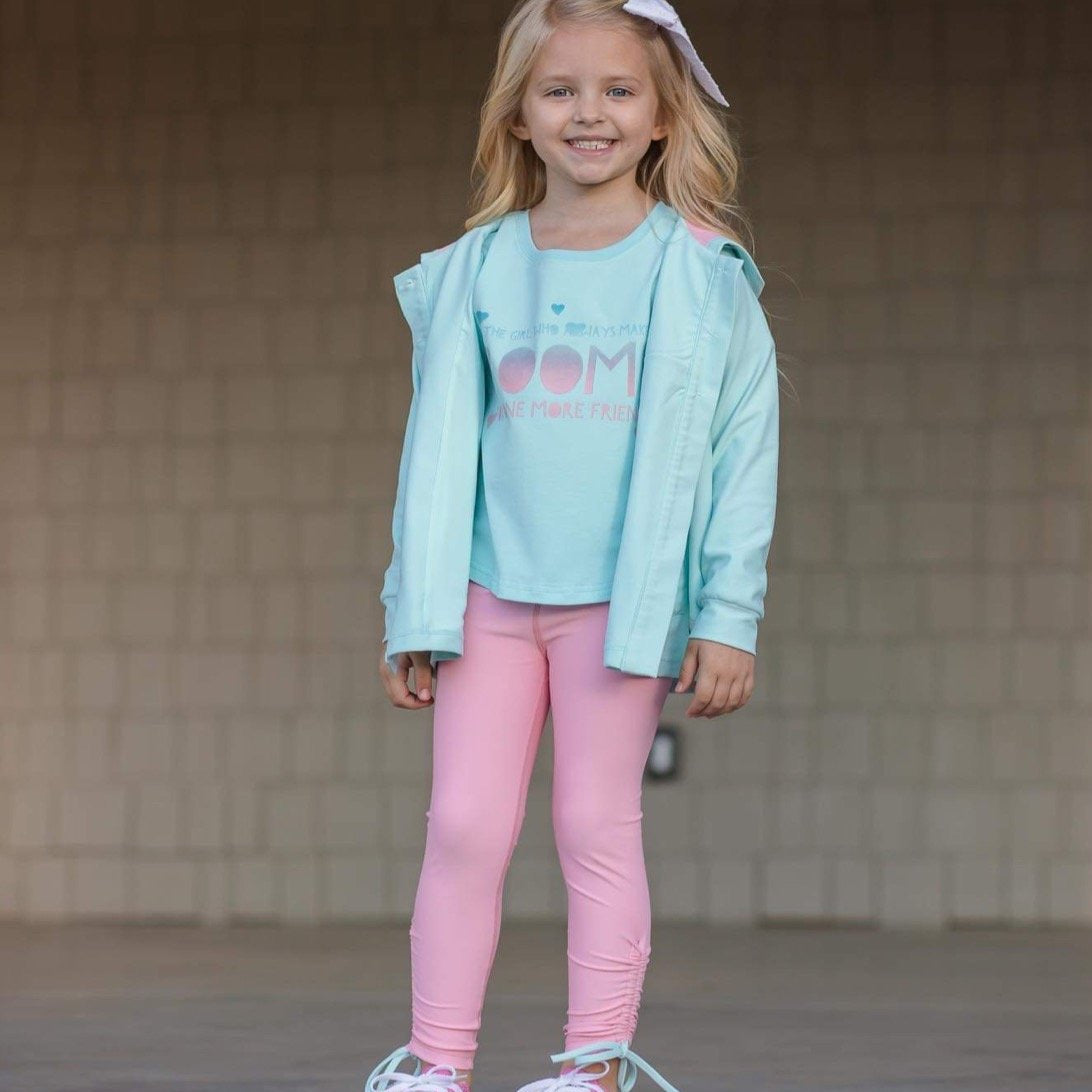 Cotton Candy Yoga Pant/Jacket Set