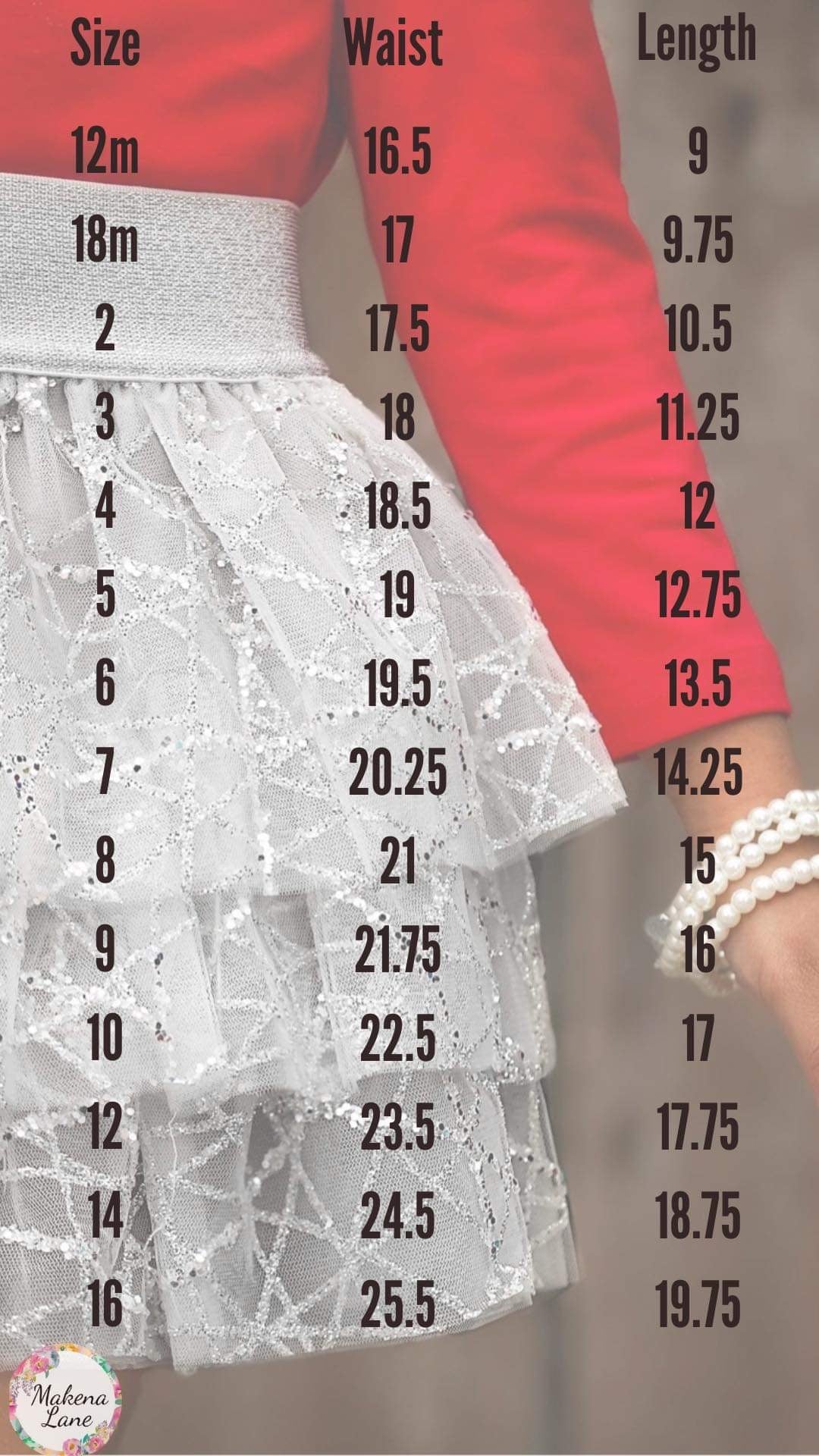 Silver Sparkle Skirt