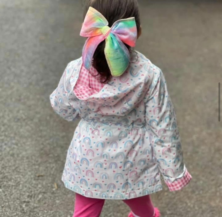 Love Rainbows Raincoat