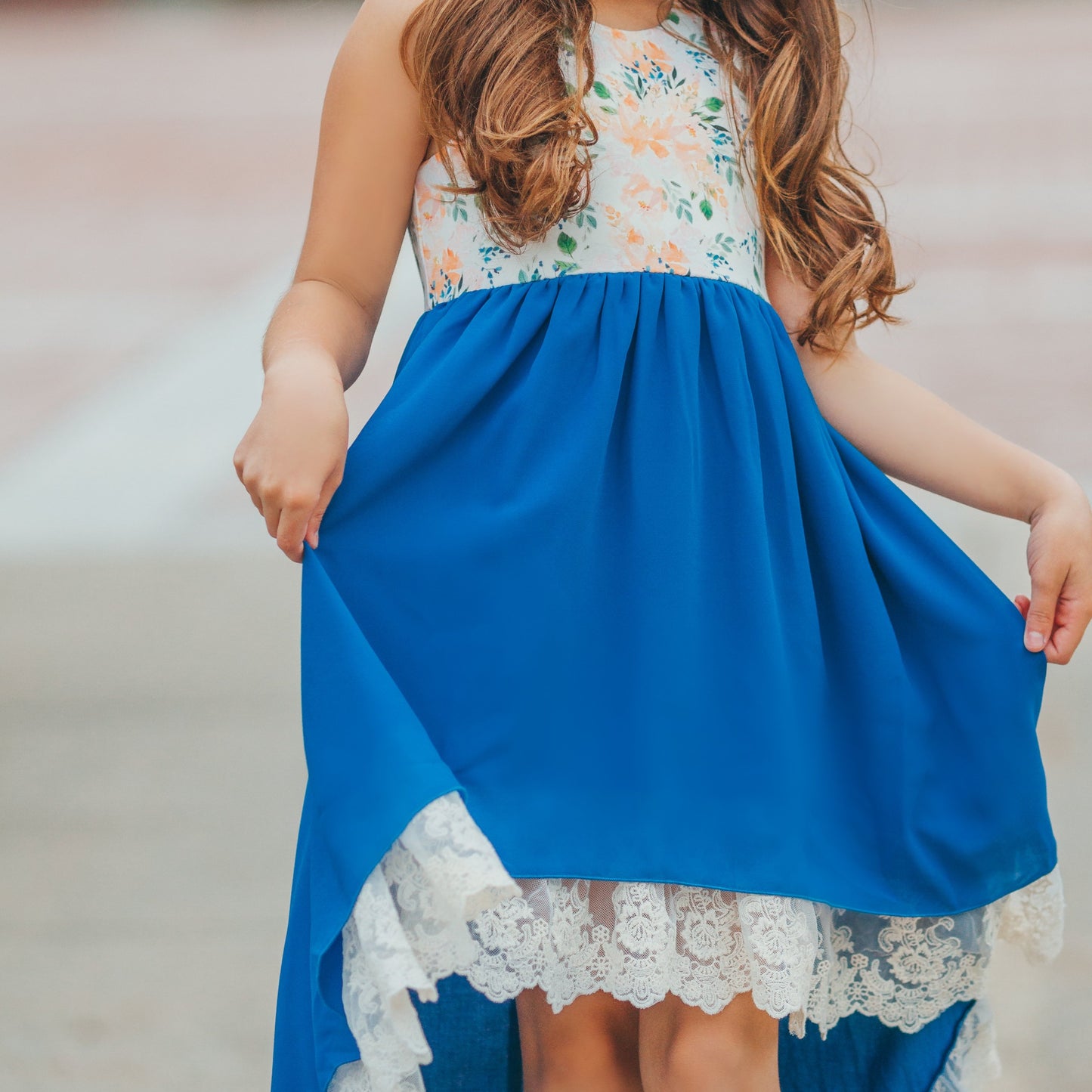Ashlyn high low (size 2 and 14 only)