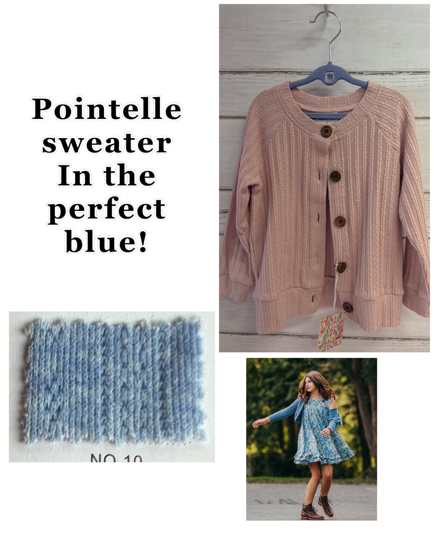 Denim Blue Cardi