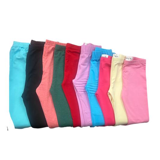 Leggings & Joggers (cotton knit, mulit color options)
