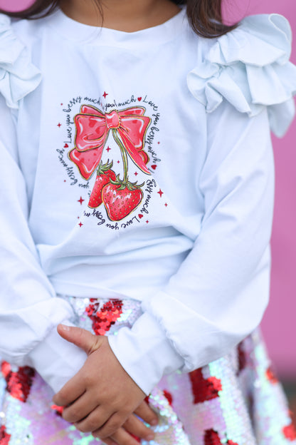 Sequin Heart Skort Presale