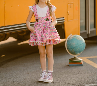 Suspender Skirt {Retro Back to School PREORDER)