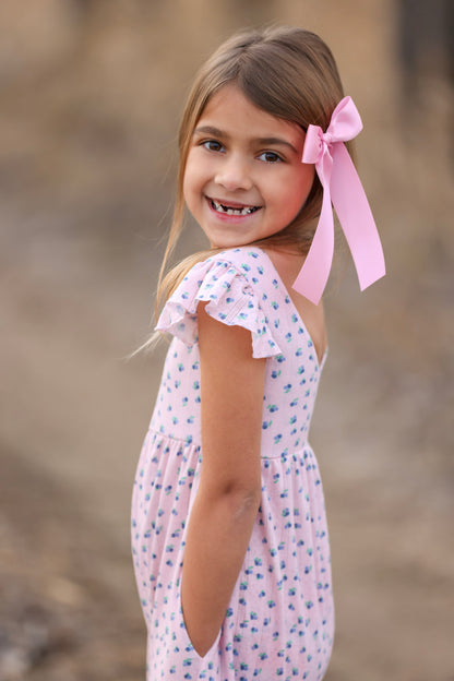 Blueberry Pointelle Romper Preorder